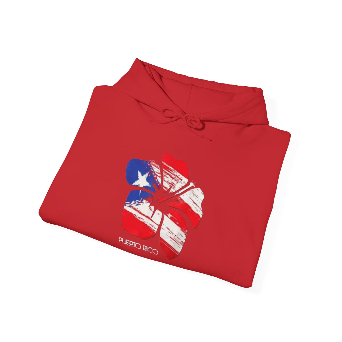 Puerto Rican Flower Unisex Hoodie, Cozy Sweatshirt, Casual Wear, Gifts for Adventures, Pride Apparel, Comfortable Streetwear