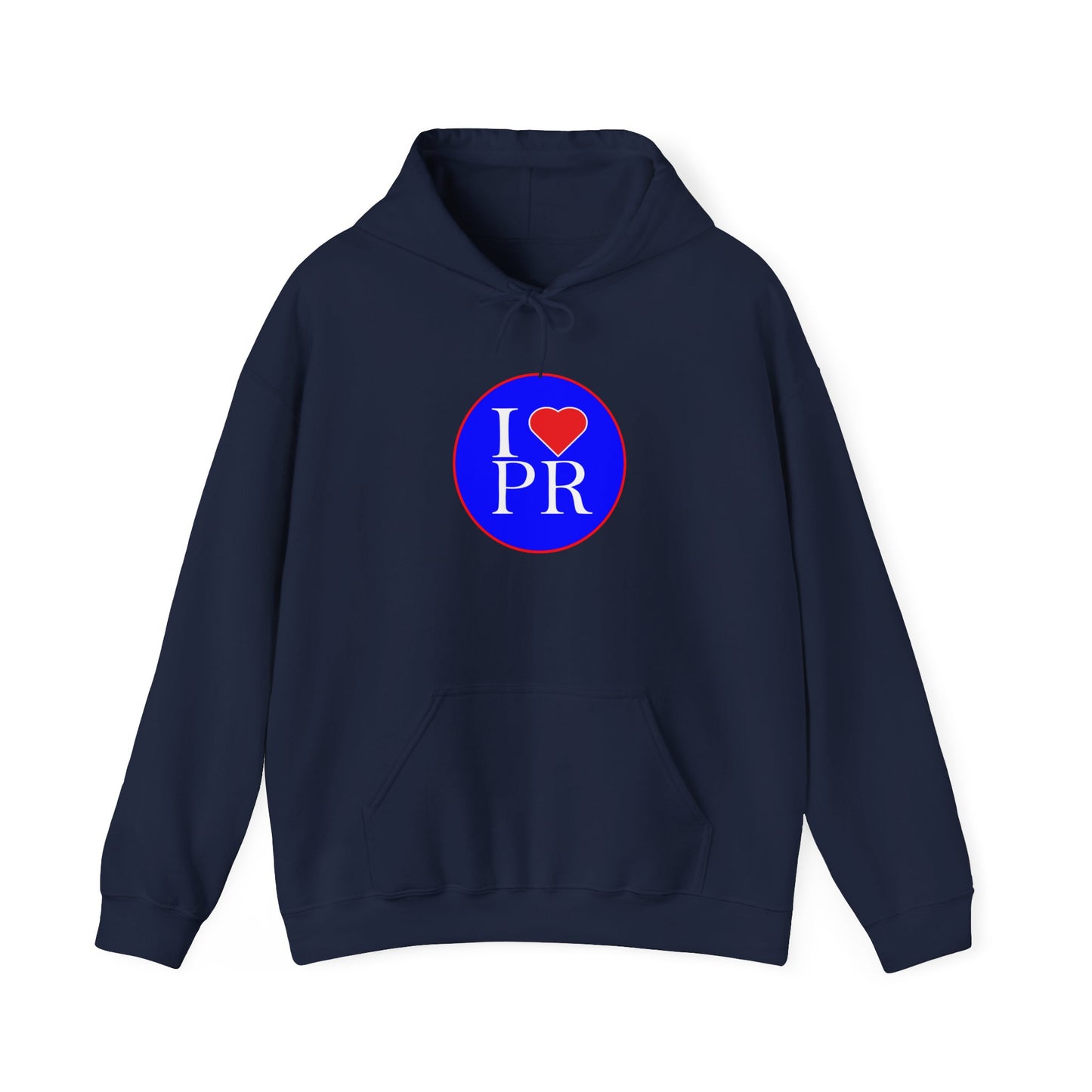 I love PR, Unisex Heavy Blend™ Hooded Sweatshirt