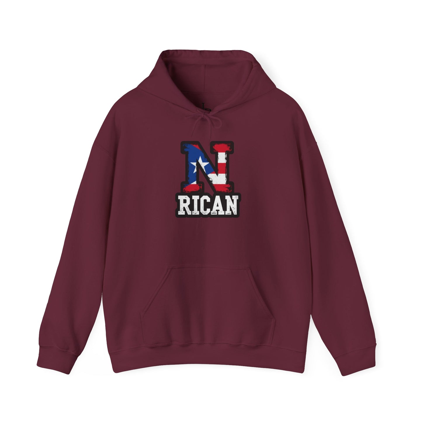 N Rican Unisex Hoodie, Cozy Sweatshirt, Casual Wear, Gifts for Adventures, Pride Apparel, Comfortable Streetwear