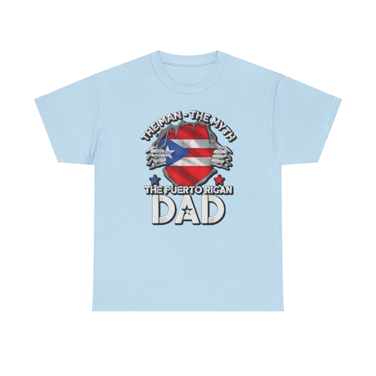 The Puerto Rican DAD, Unisex Heavy Cotton Tee