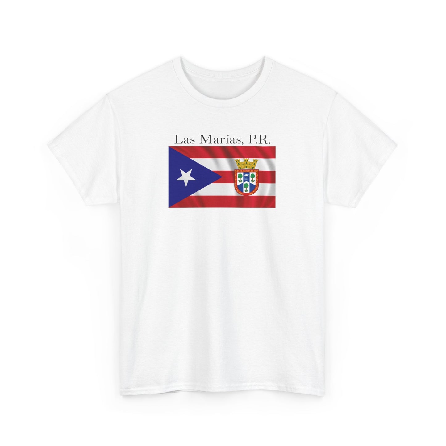 Las Marias, P.R., Unisex Heavy Cotton Tee