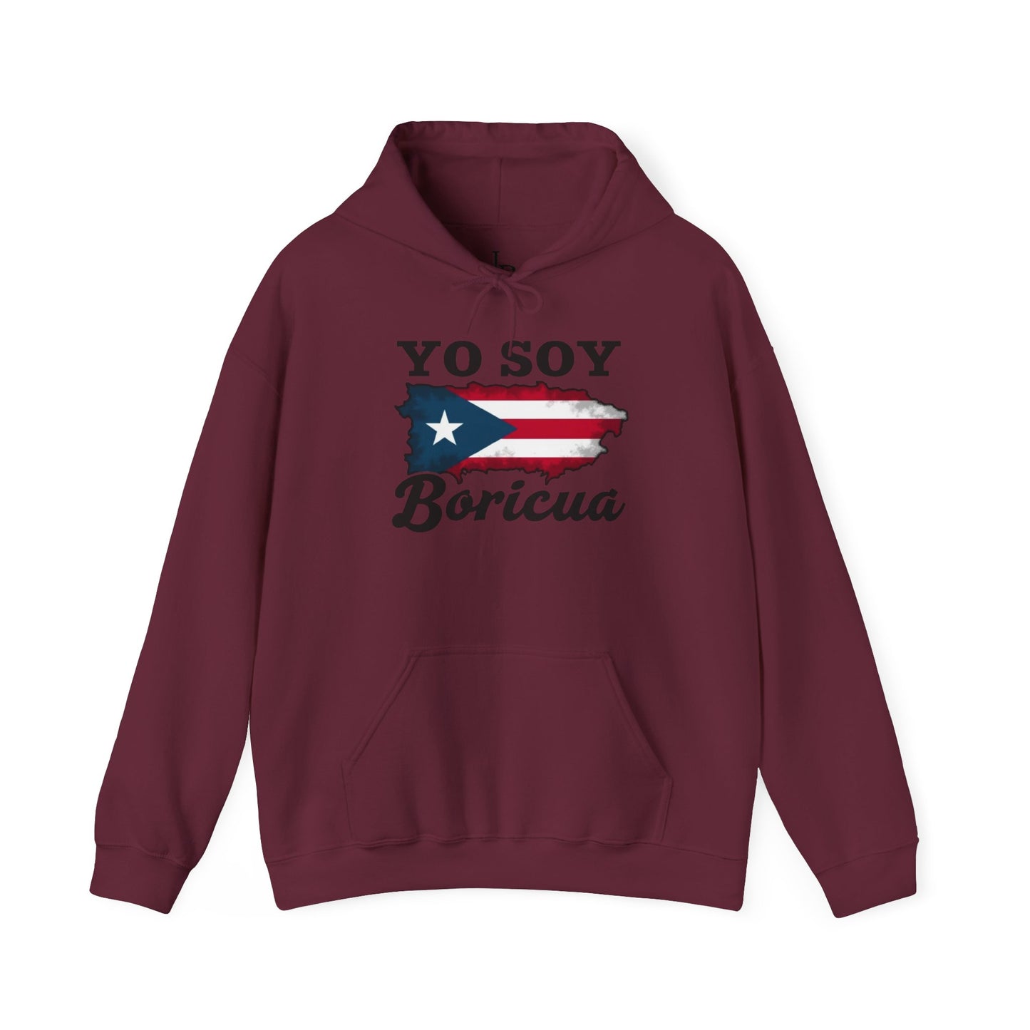 Yo Soy Boricua Unisex Hoodie, Cozy Sweatshirt, Casual Wear, Gifts for Adventures, Pride Apparel, Comfortable Streetwear