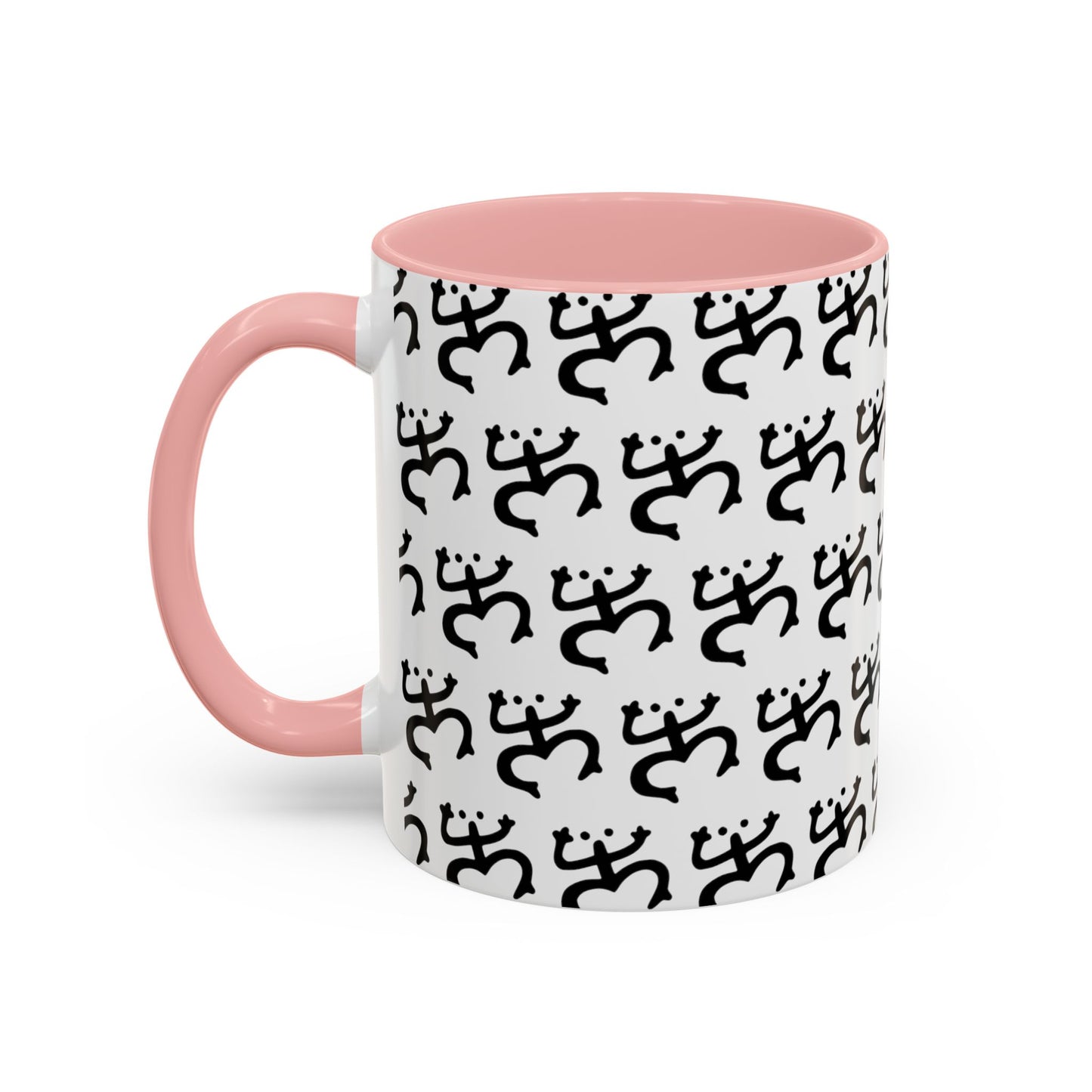 Coqui Symbol, Colorful Accent Mugs, 11oz