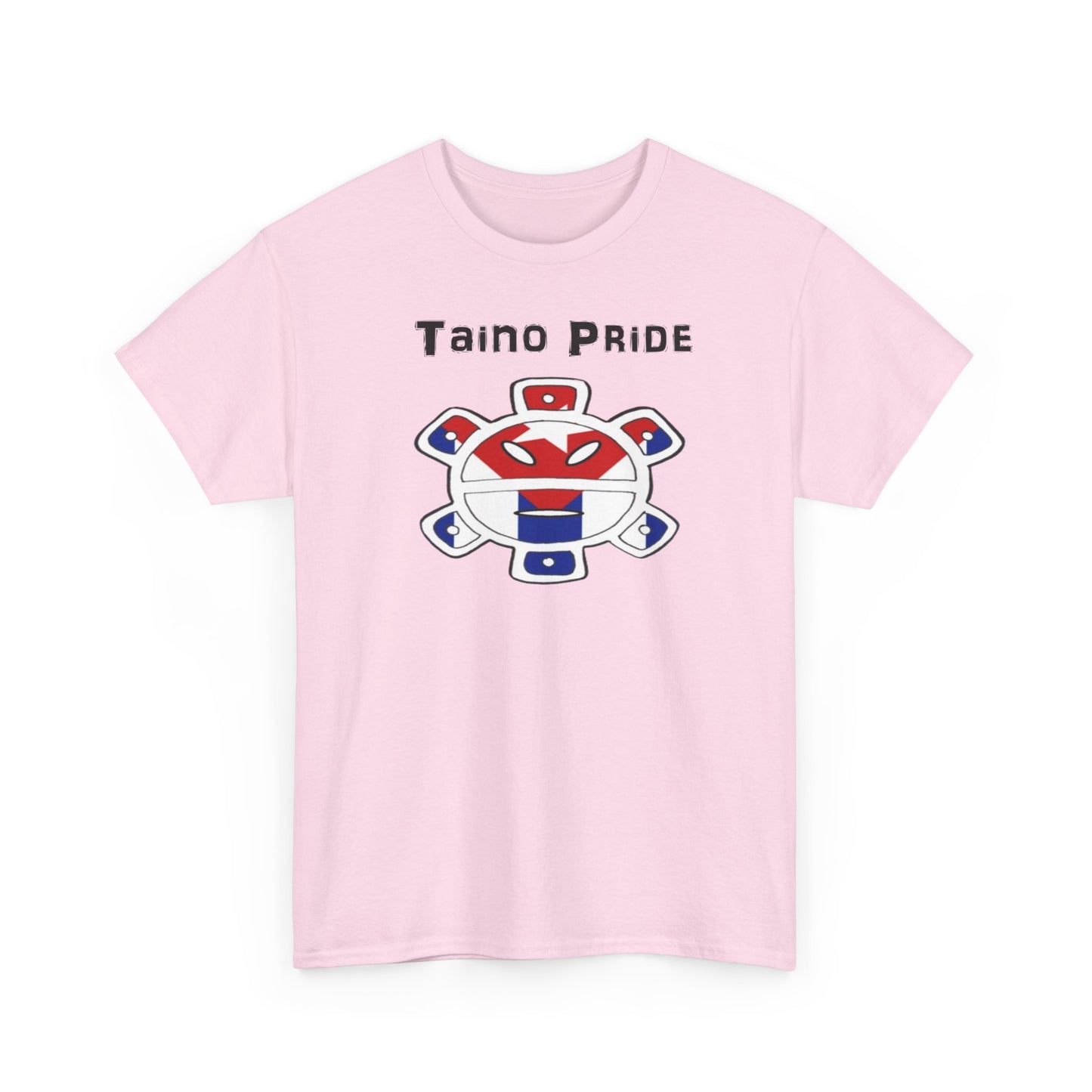 Cuban Flag Taino Pride, Unisex Heavy Cotton Tee