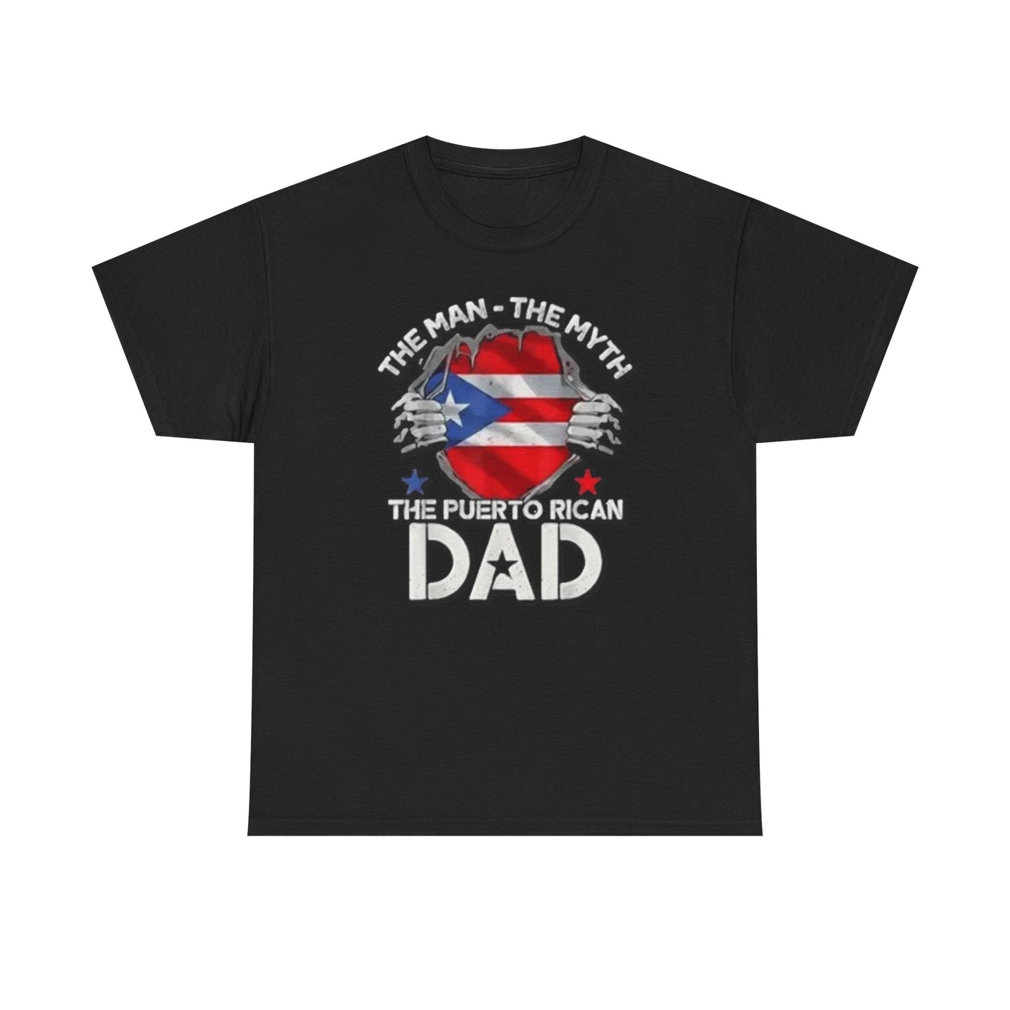 The Puerto Rican DAD, Unisex Heavy Cotton Tee