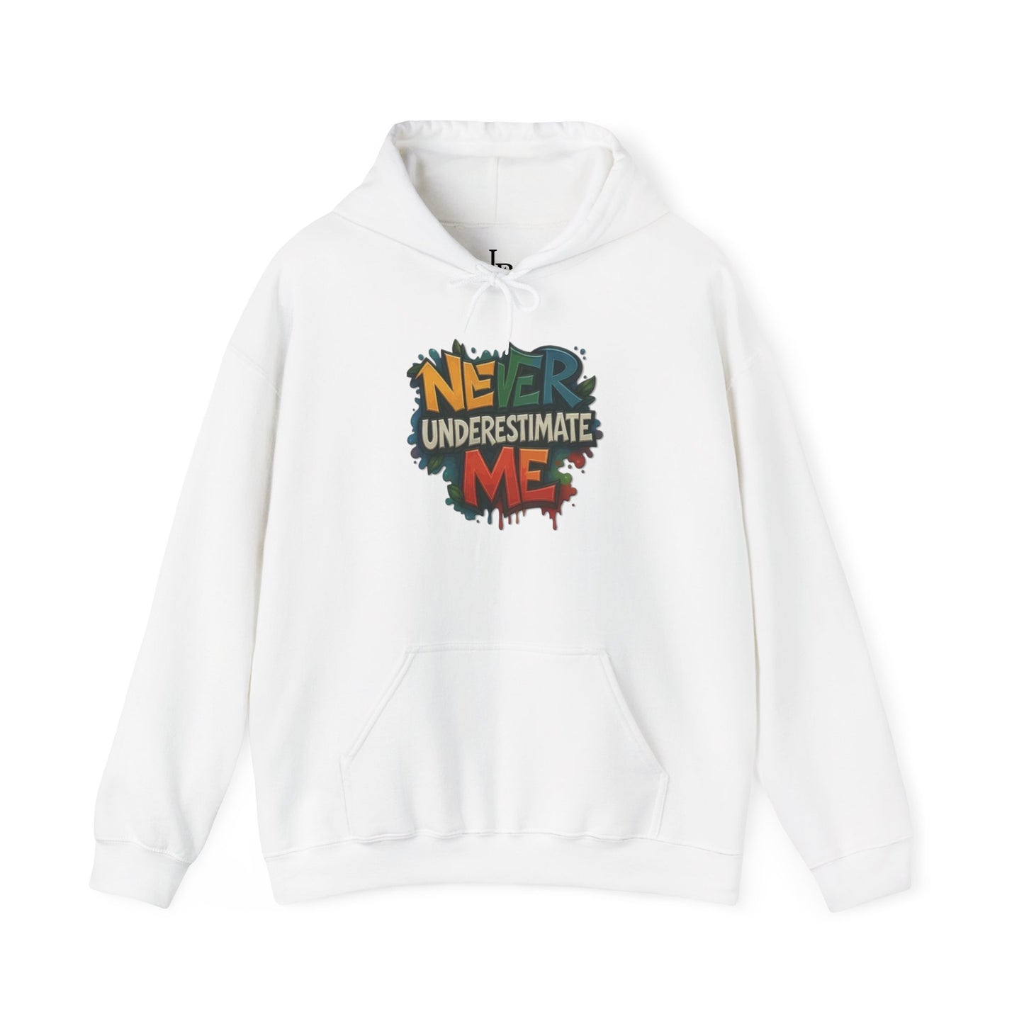 Never Underestimate Me Unisex Hoodie, Cozy Sweatshirt, Casual Wear, Gifts for Adventures, Pride Apparel, Comfortable Streetwear