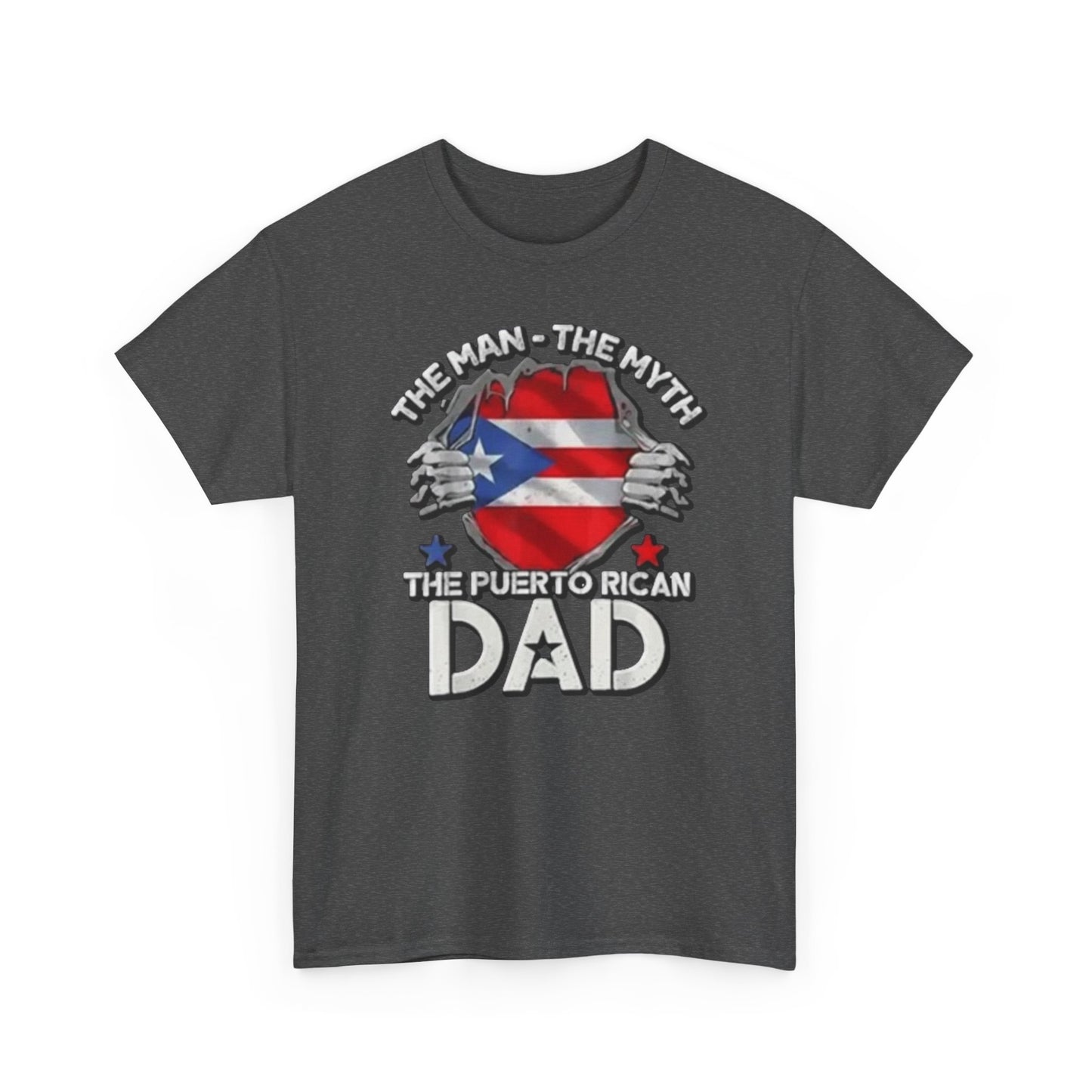 The Puerto Rican DAD, Unisex Heavy Cotton Tee