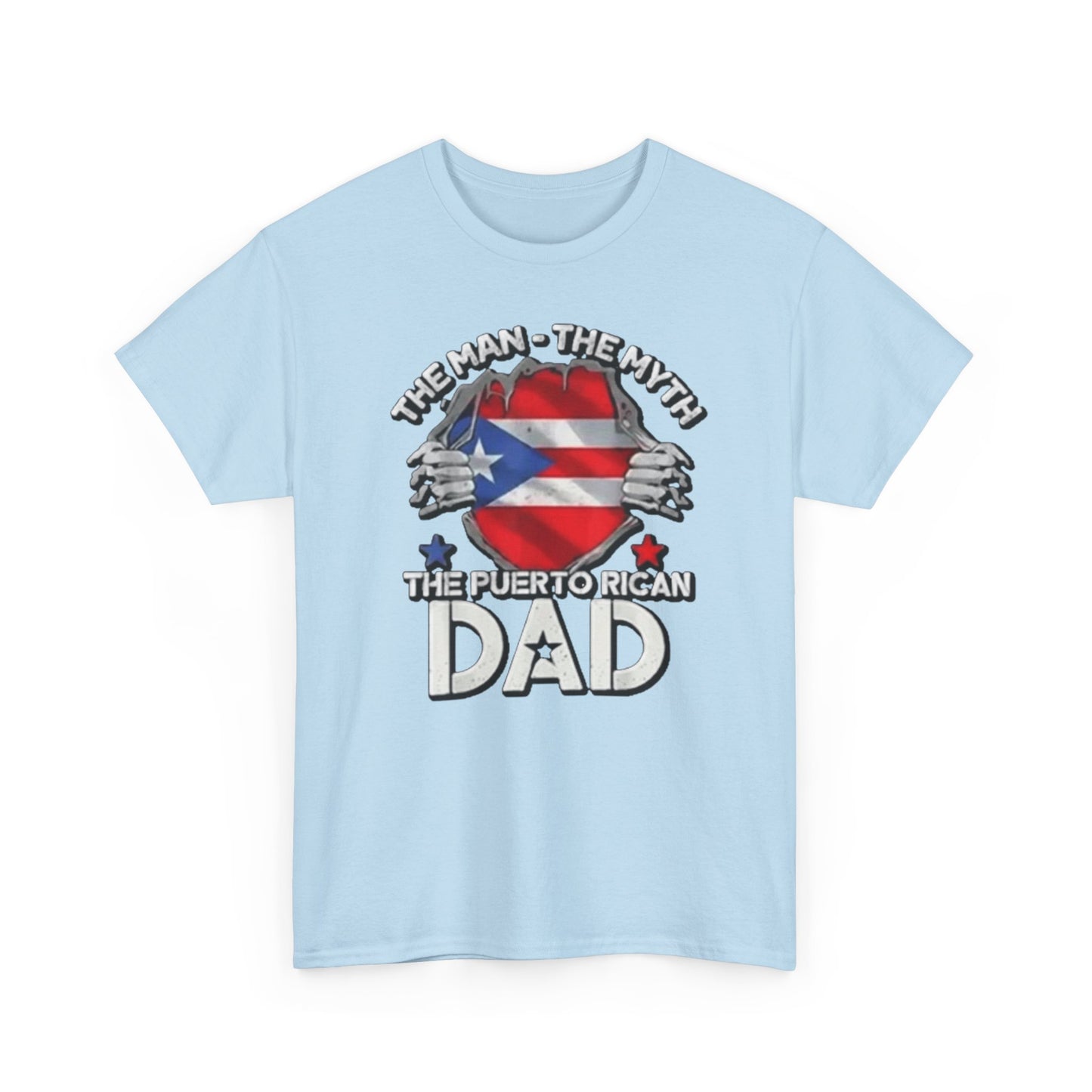 The Puerto Rican DAD, Unisex Heavy Cotton Tee