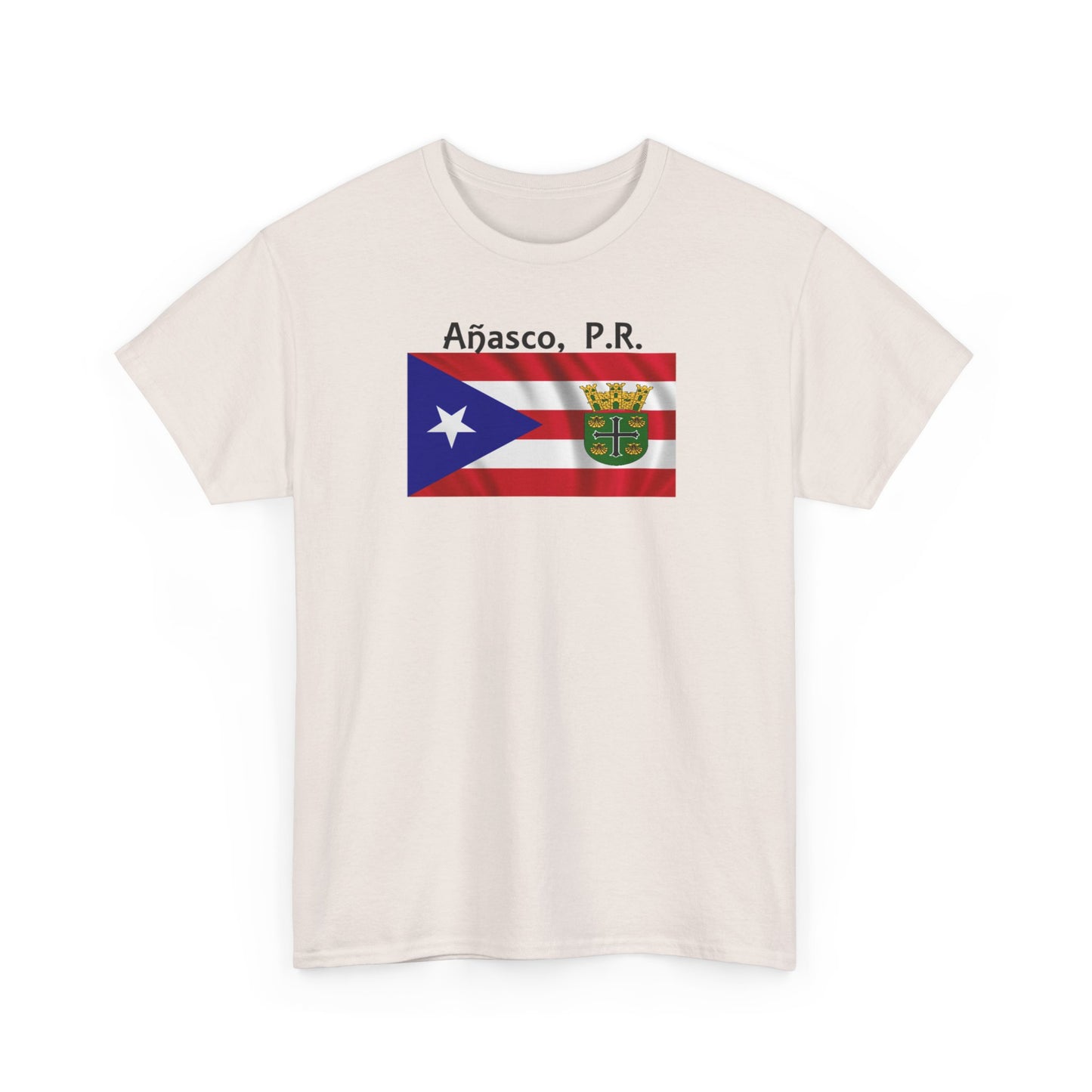 Añasco, Puerto Rico, Unisex Heavy Cotton Tee