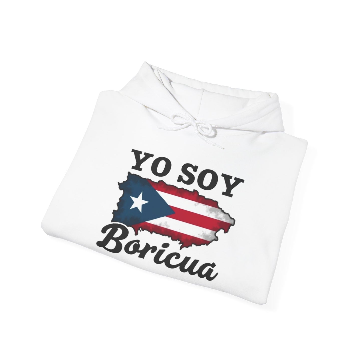 Yo Soy Boricua Unisex Hoodie, Cozy Sweatshirt, Casual Wear, Gifts for Adventures, Pride Apparel, Comfortable Streetwear