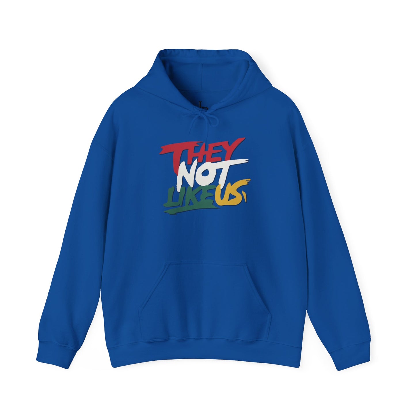 They Not Like US Unisex Hoodie, Cozy Sweatshirt, Casual Wear, Gifts for Adventures, Pride Apparel, Comfortable Streetwear