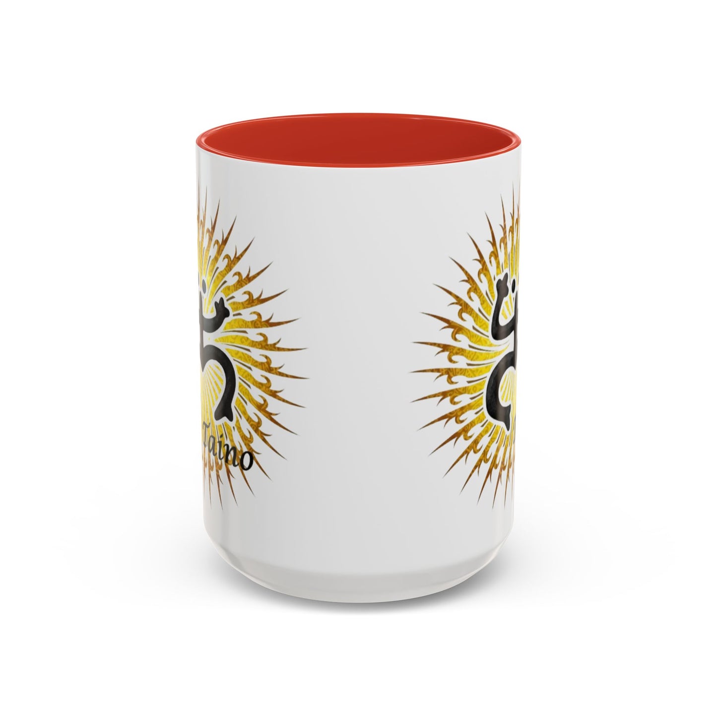 Taino Coqui Sun Colorful Accent Mugs, 11oz