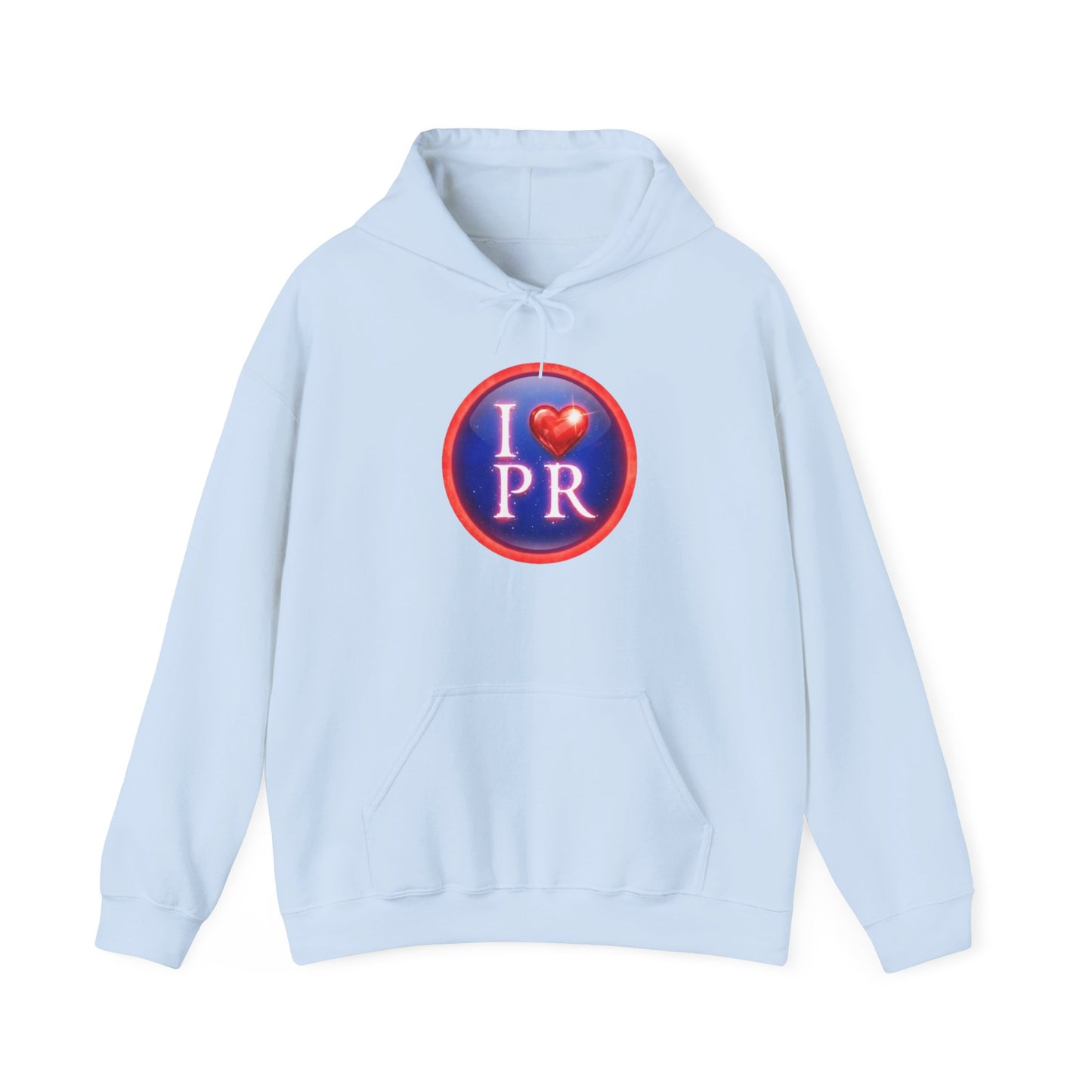 I love PR, Unisex Heavy Blend™ Hooded Sweatshirt