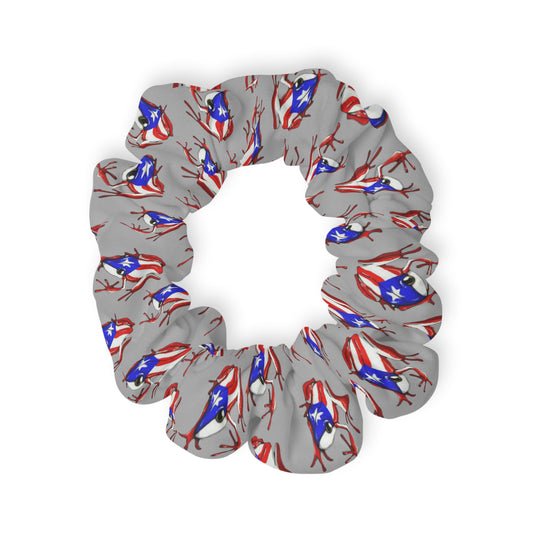 PR Flag light Gray, Scrunchie