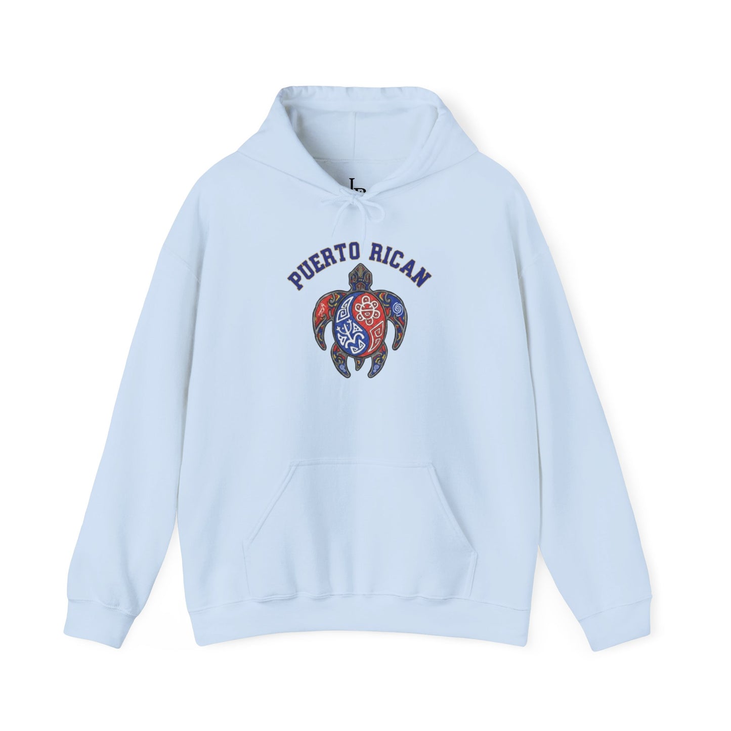 Taino Turtle Unisex Hoodie, Cozy Sweatshirt, Casual Wear, Gifts for Adventures, Pride Apparel, Comfortable Streetwear