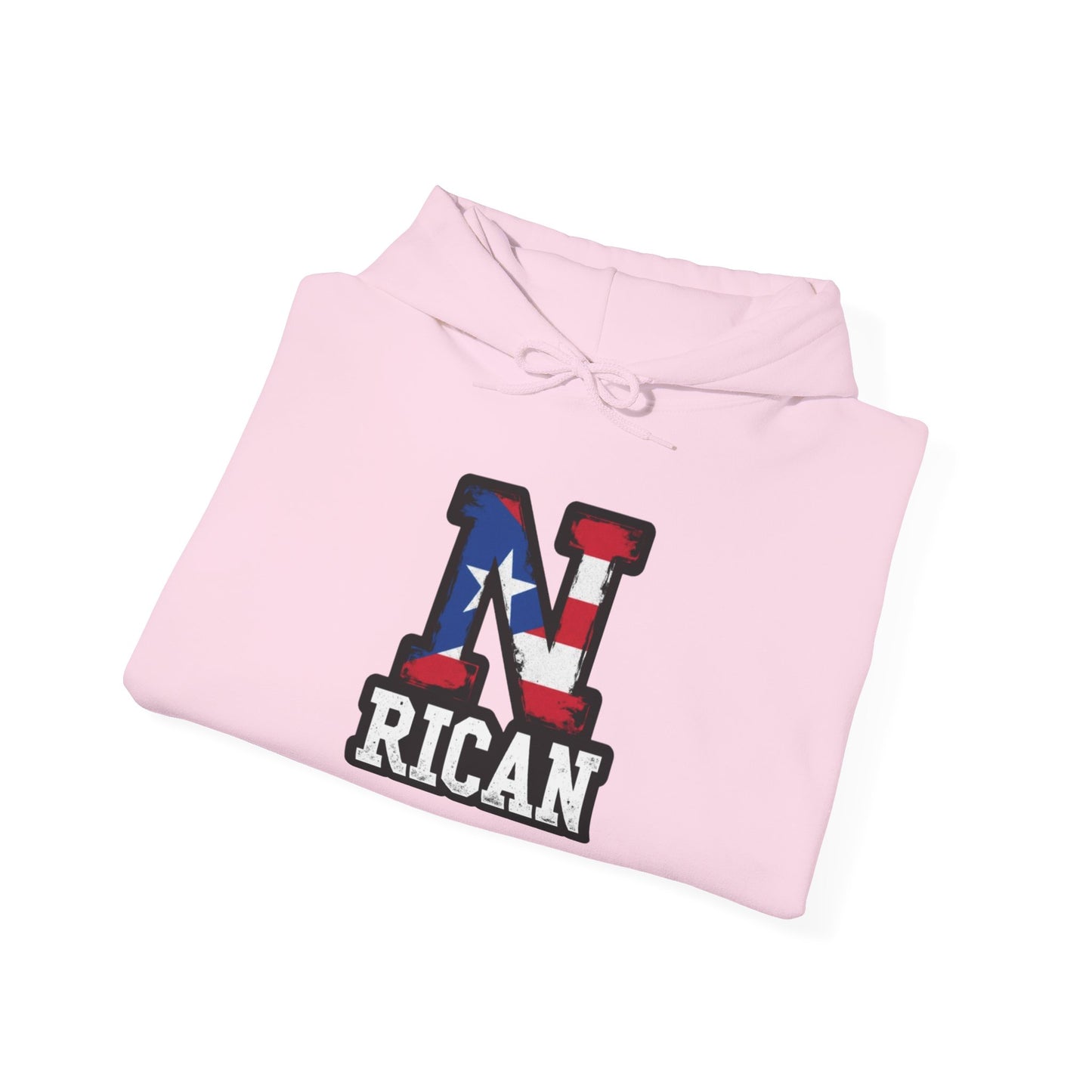 N Rican Unisex Hoodie, Cozy Sweatshirt, Casual Wear, Gifts for Adventures, Pride Apparel, Comfortable Streetwear