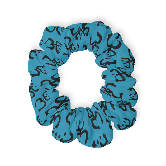 Black Coqui Turquoise, Scrunchie