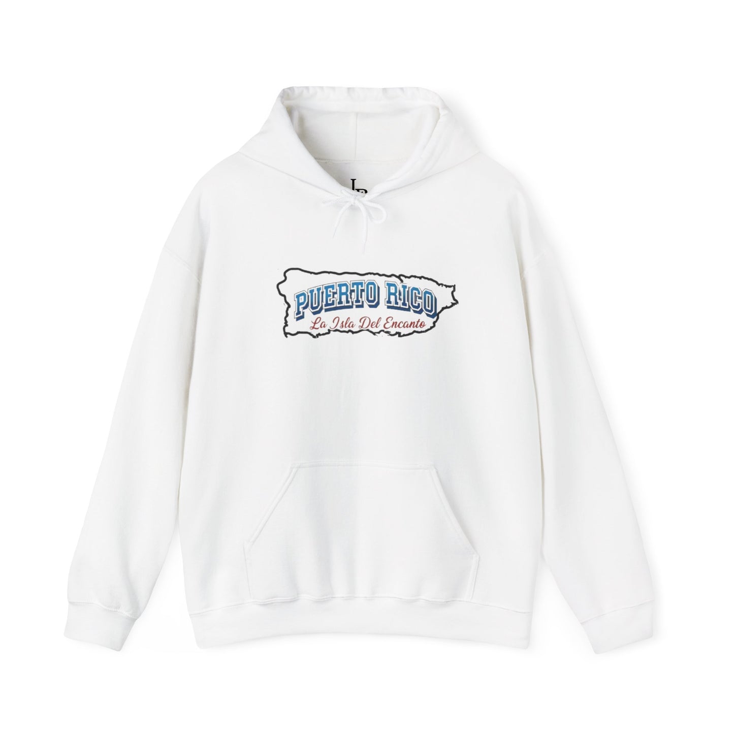 PR La Isla Del Encanto Unisex Hoodie, Cozy Sweatshirt, Casual Wear, Gifts for Adventures, Pride Apparel, Comfortable Streetwear