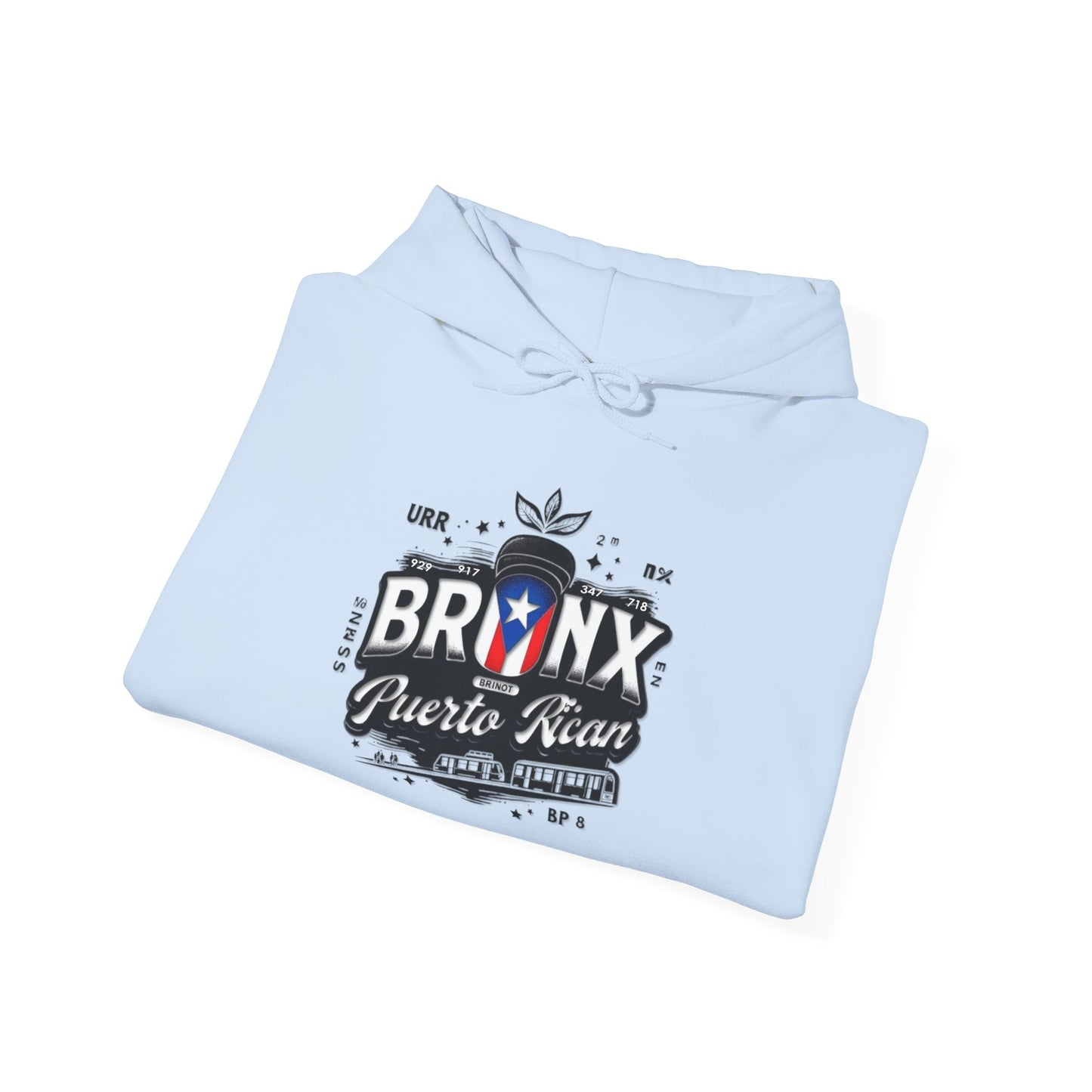 Bronx Puerto Rican Unisex Hoodie, Cozy Sweatshirt, Casual Wear, Gifts for Adventures, Pride Apparel, Comfortable Streetwear