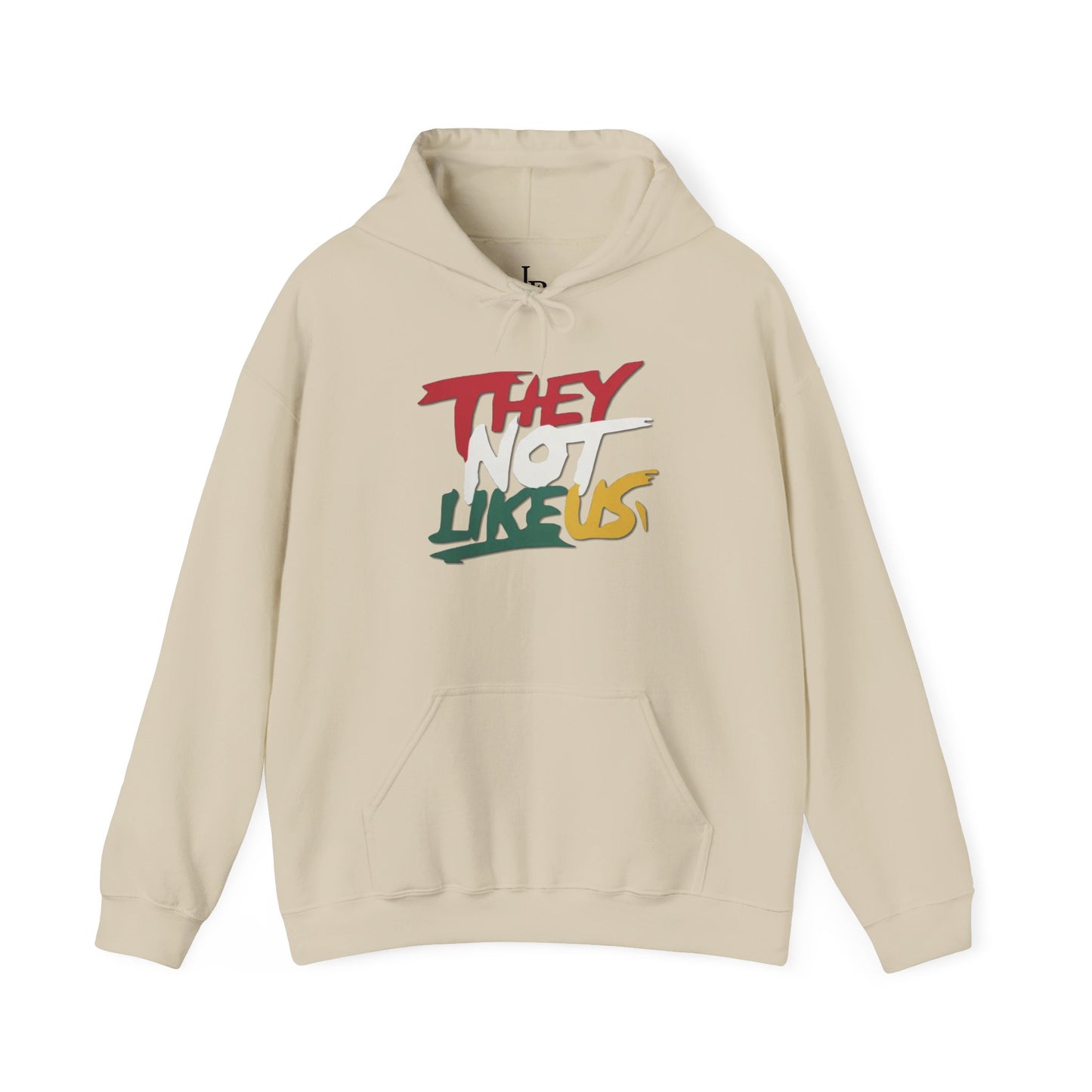 They Not Like US Unisex Hoodie, Cozy Sweatshirt, Casual Wear, Gifts for Adventures, Pride Apparel, Comfortable Streetwear