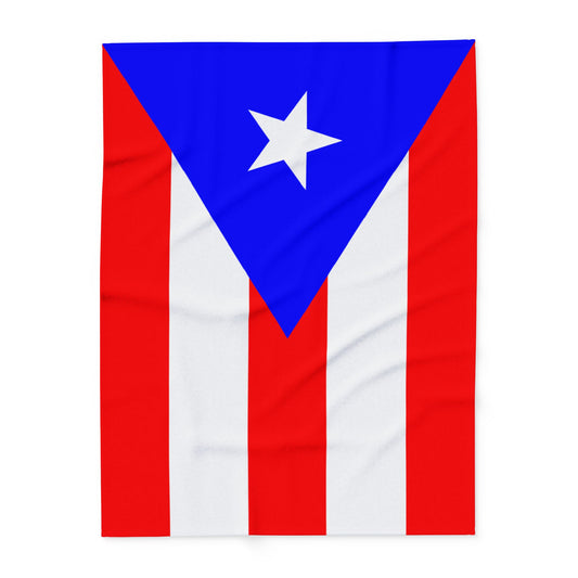 Puerto Rican Flag, Arctic Fleece Blanket