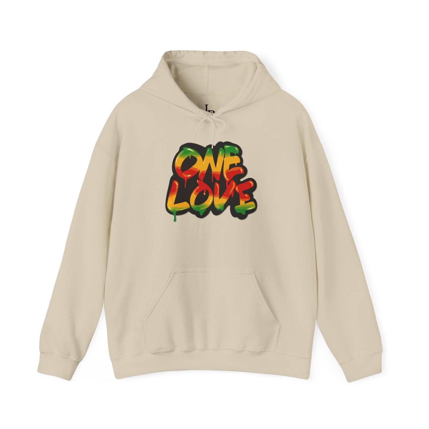One Love Unisex Hoodie, Cozy Sweatshirt, Casual Wear, Gifts for Adventures, Pride Apparel, Comfortable Streetwear