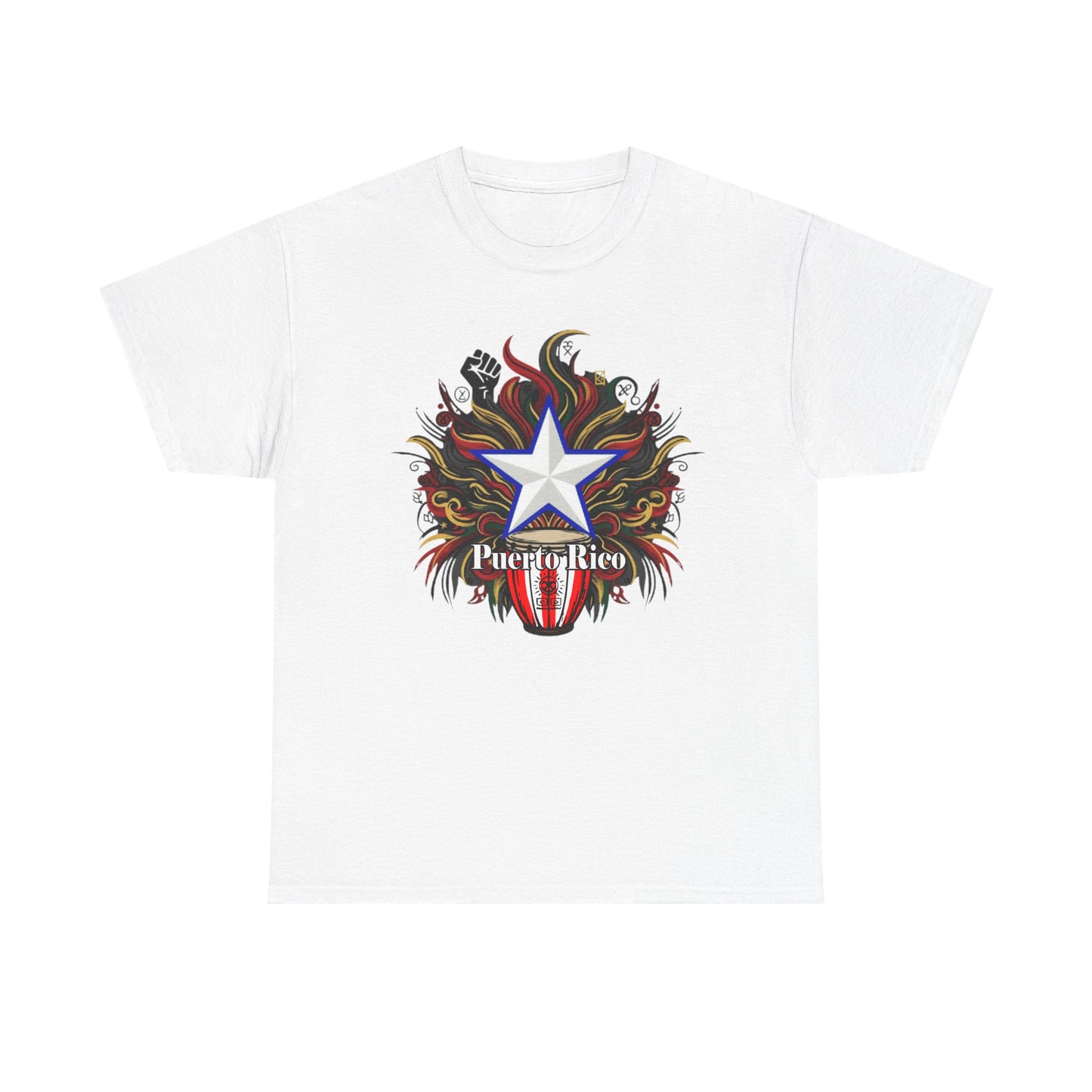AfroRican Tee, Unisex Heavy Cotton Tee