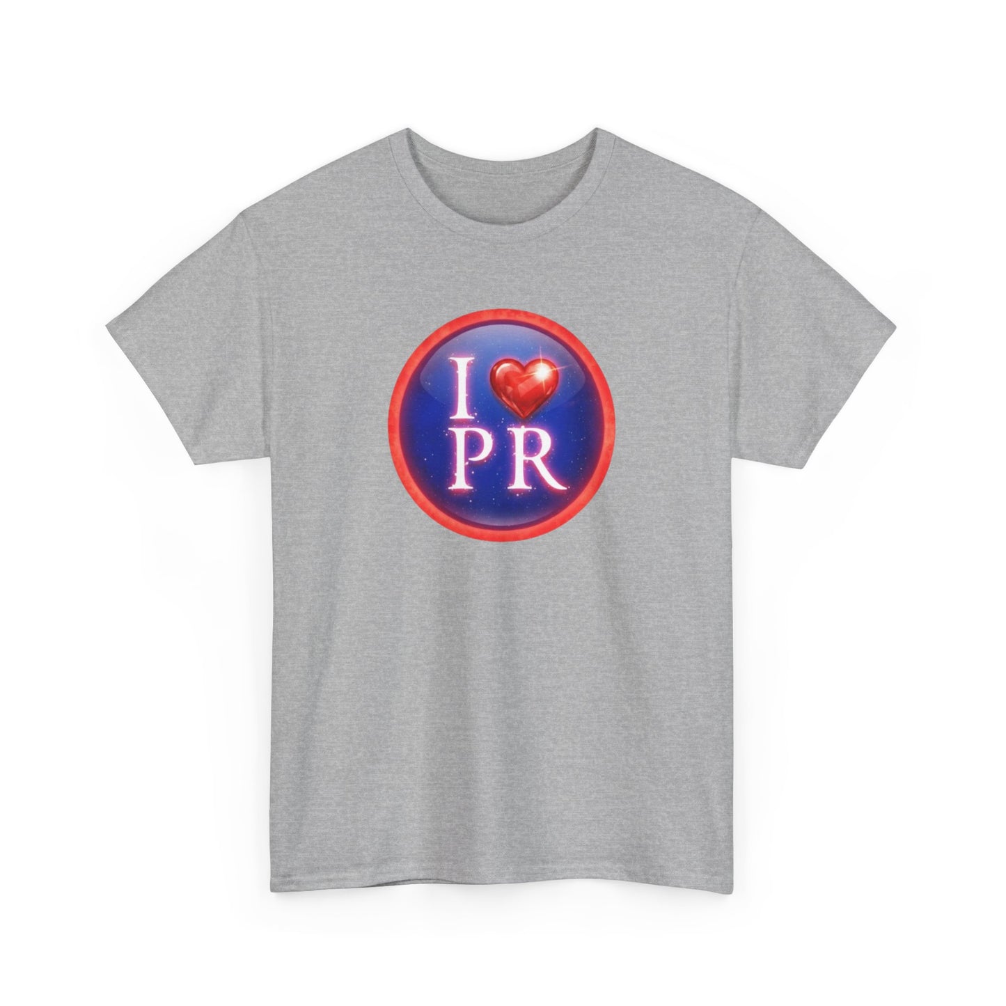 I Love PR, Unisex Heavy Cotton Tee