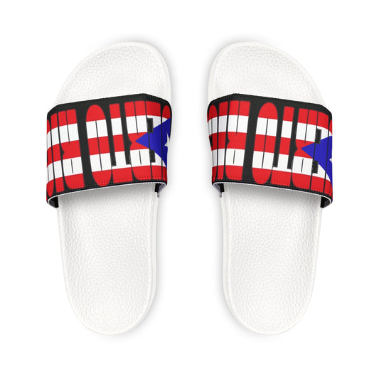 Puerto Rico, Men's PU Slide Sandals