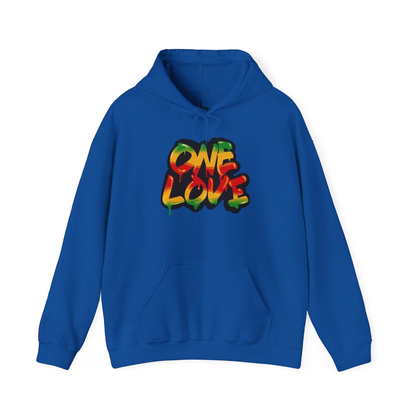 One Love Unisex Hoodie, Cozy Sweatshirt, Casual Wear, Gifts for Adventures, Pride Apparel, Comfortable Streetwear