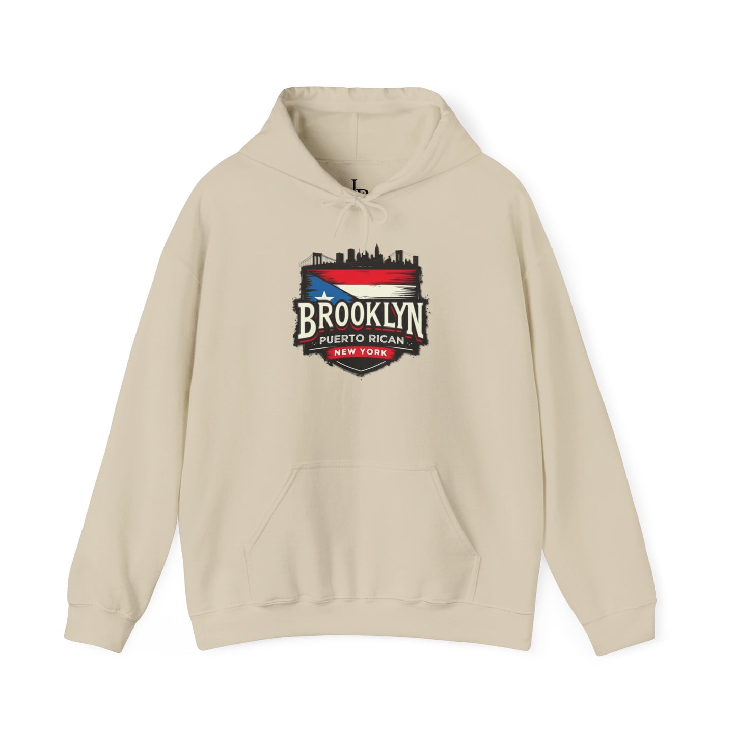 Brooklyn Puerto Rican Unisex Hoodie, Cozy Sweatshirt, Casual Wear, Gifts for Adventures, Pride Apparel, Comfortable Streetwear