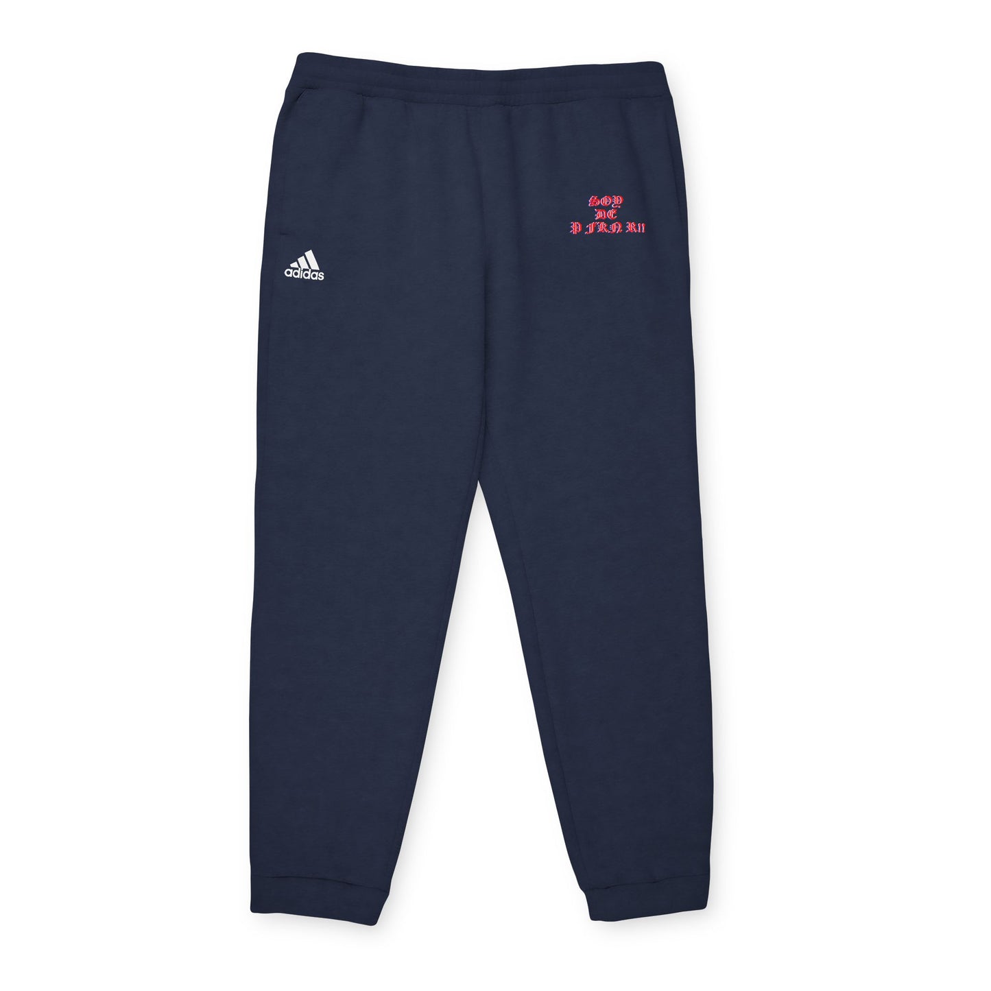 SOY DE P FKN R!! Cozy Unisex Fleece Joggers - Ideal for Athleisure, Workout, Loungewear, Travel, Gifts for Him/Her