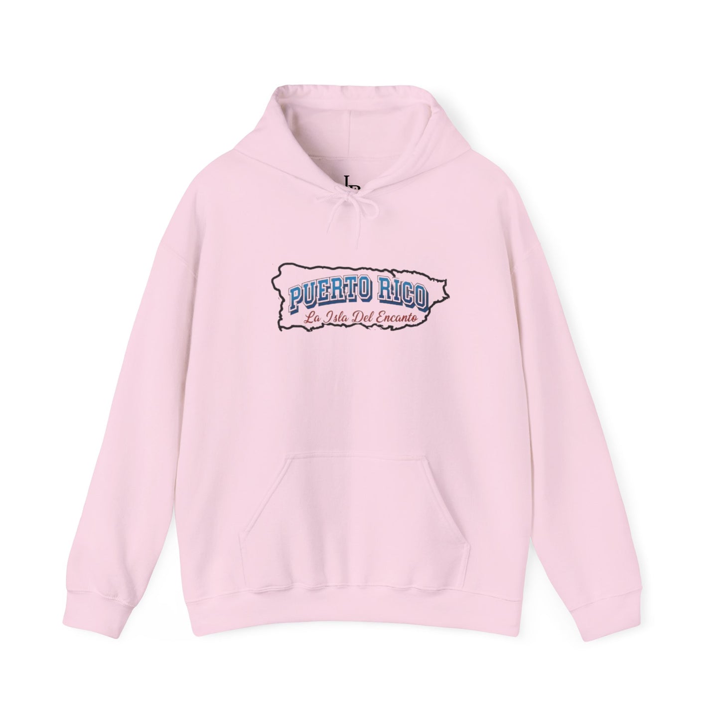 PR La Isla Del Encanto Unisex Hoodie, Cozy Sweatshirt, Casual Wear, Gifts for Adventures, Pride Apparel, Comfortable Streetwear