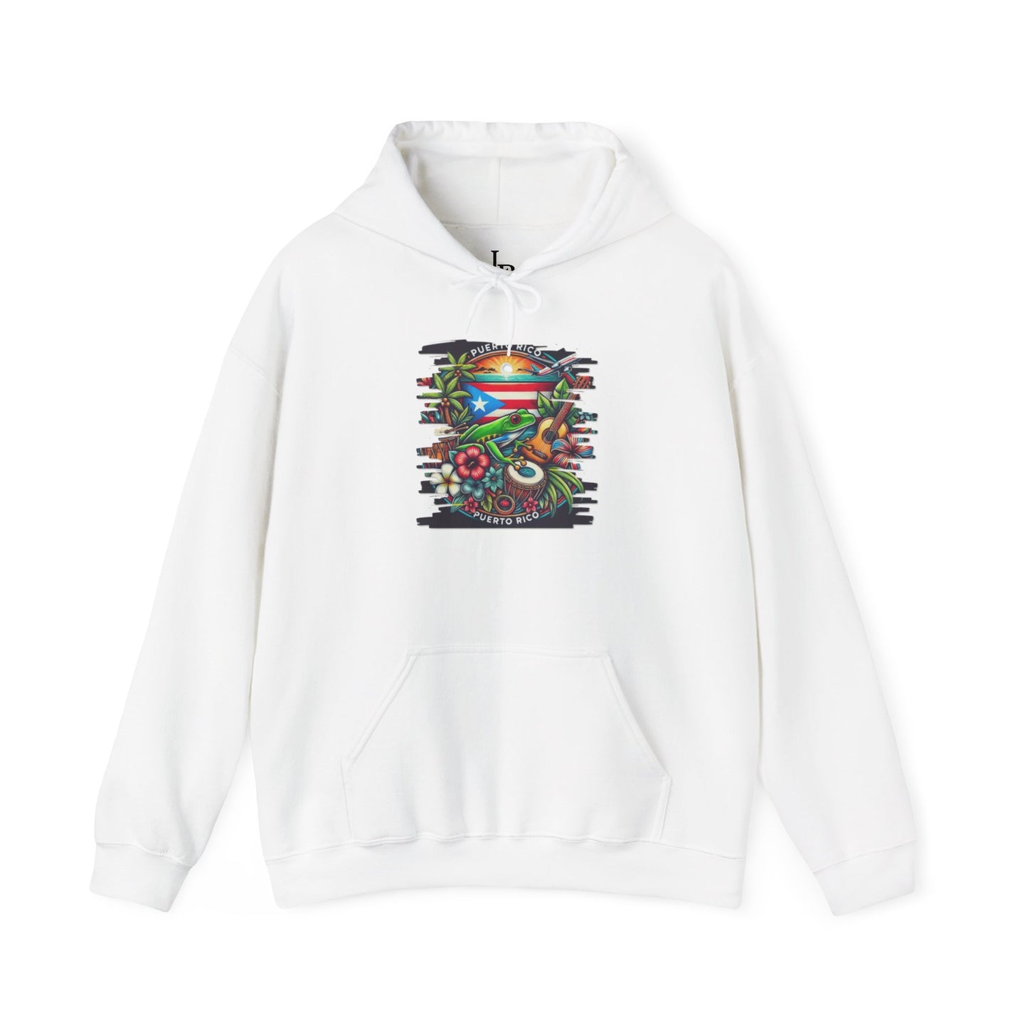 Puerto Rican Scenery Unisex Hoodie, Cozy Sweatshirt, Casual Wear, Gifts for Adventures, Pride Apparel, Comfortable Streetwear