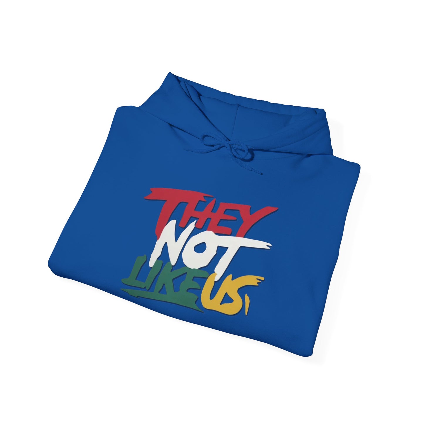 They Not Like US Unisex Hoodie, Cozy Sweatshirt, Casual Wear, Gifts for Adventures, Pride Apparel, Comfortable Streetwear
