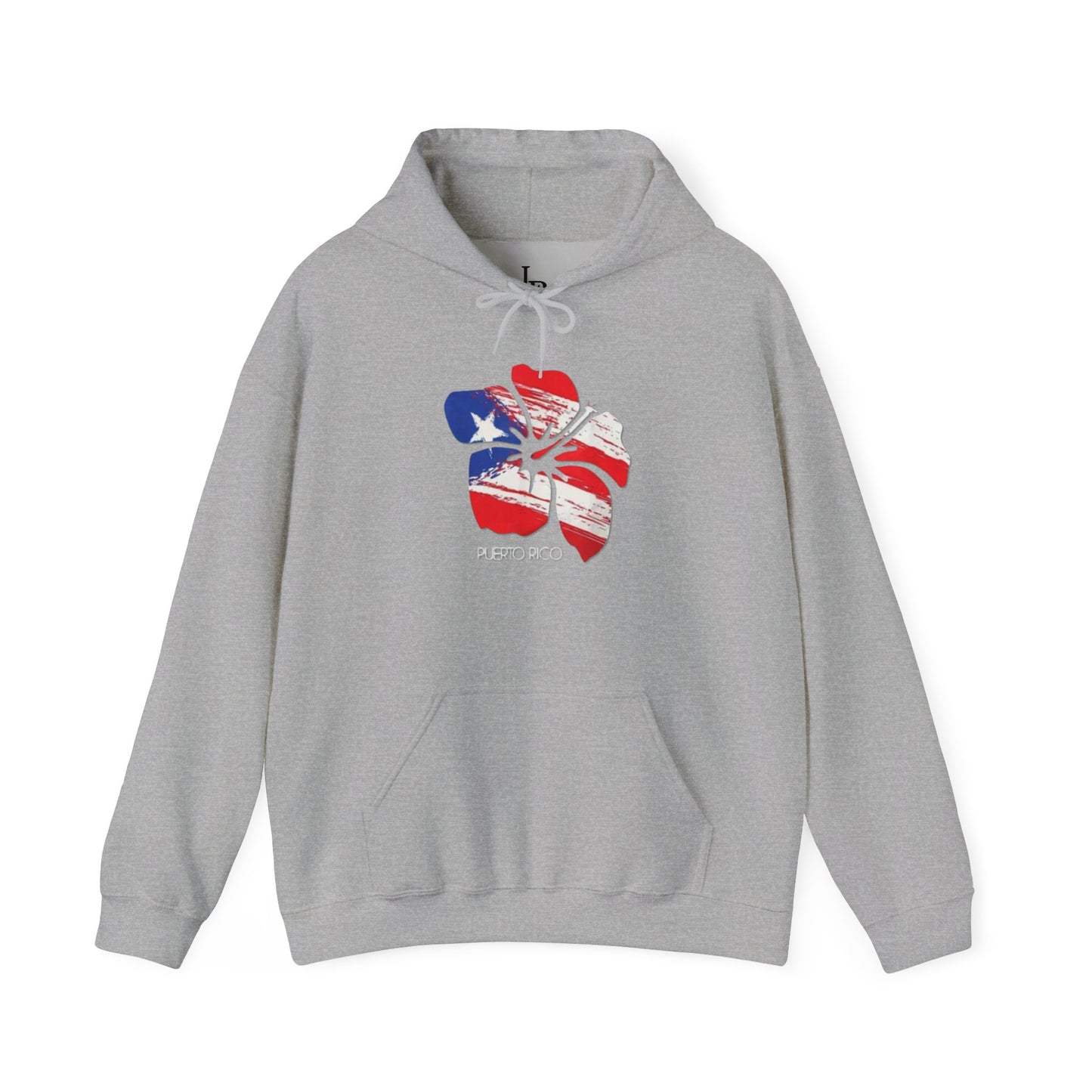 Puerto Rican Flower Unisex Hoodie, Cozy Sweatshirt, Casual Wear, Gifts for Adventures, Pride Apparel, Comfortable Streetwear