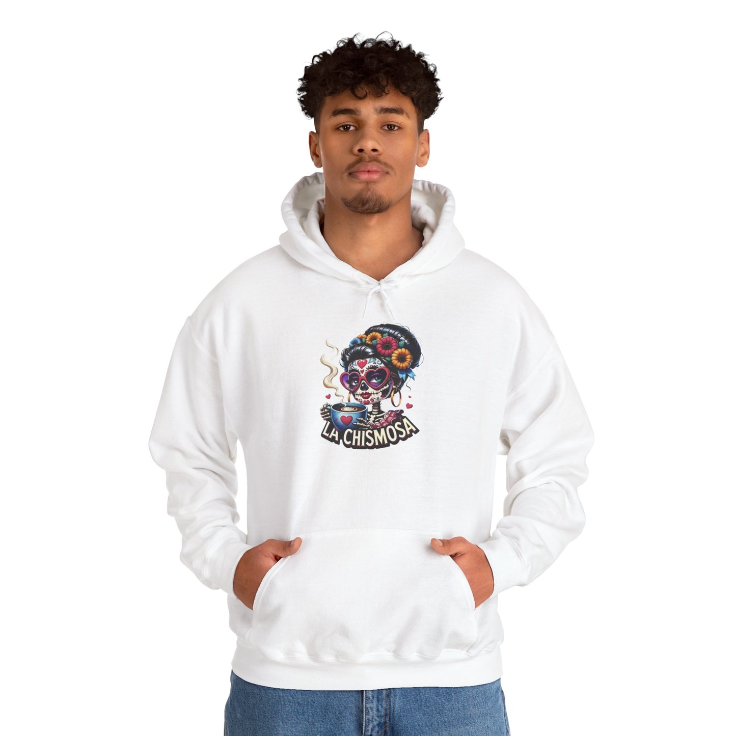 La Chismosa Unisex Hoodie, Cozy Sweatshirt, Casual Wear, Gifts for Adventures, Pride Apparel, Comfortable Streetwear