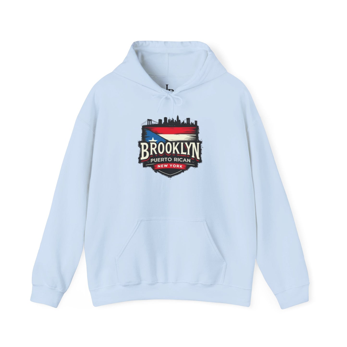 Brooklyn Puerto Rican Unisex Hoodie, Cozy Sweatshirt, Casual Wear, Gifts for Adventures, Pride Apparel, Comfortable Streetwear