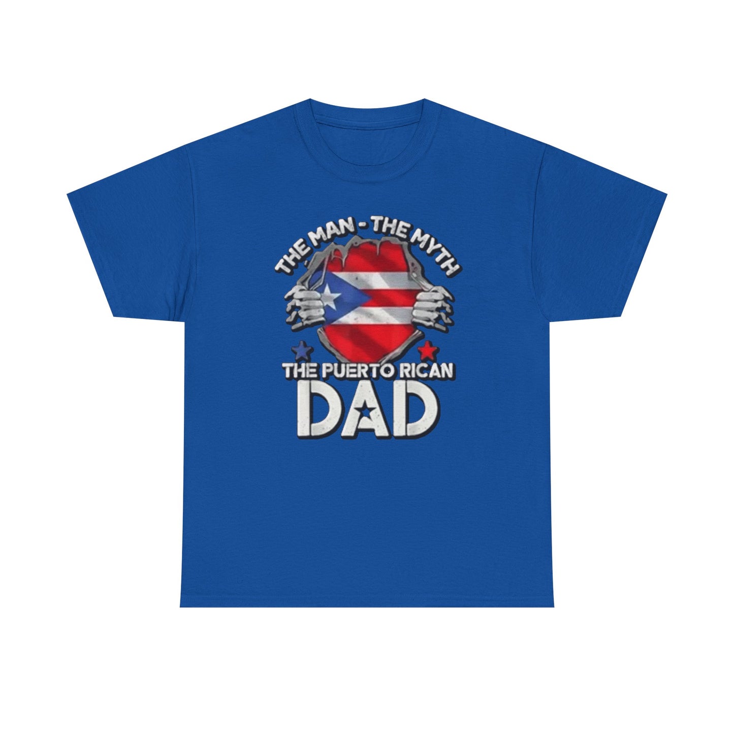 The Puerto Rican DAD, Unisex Heavy Cotton Tee