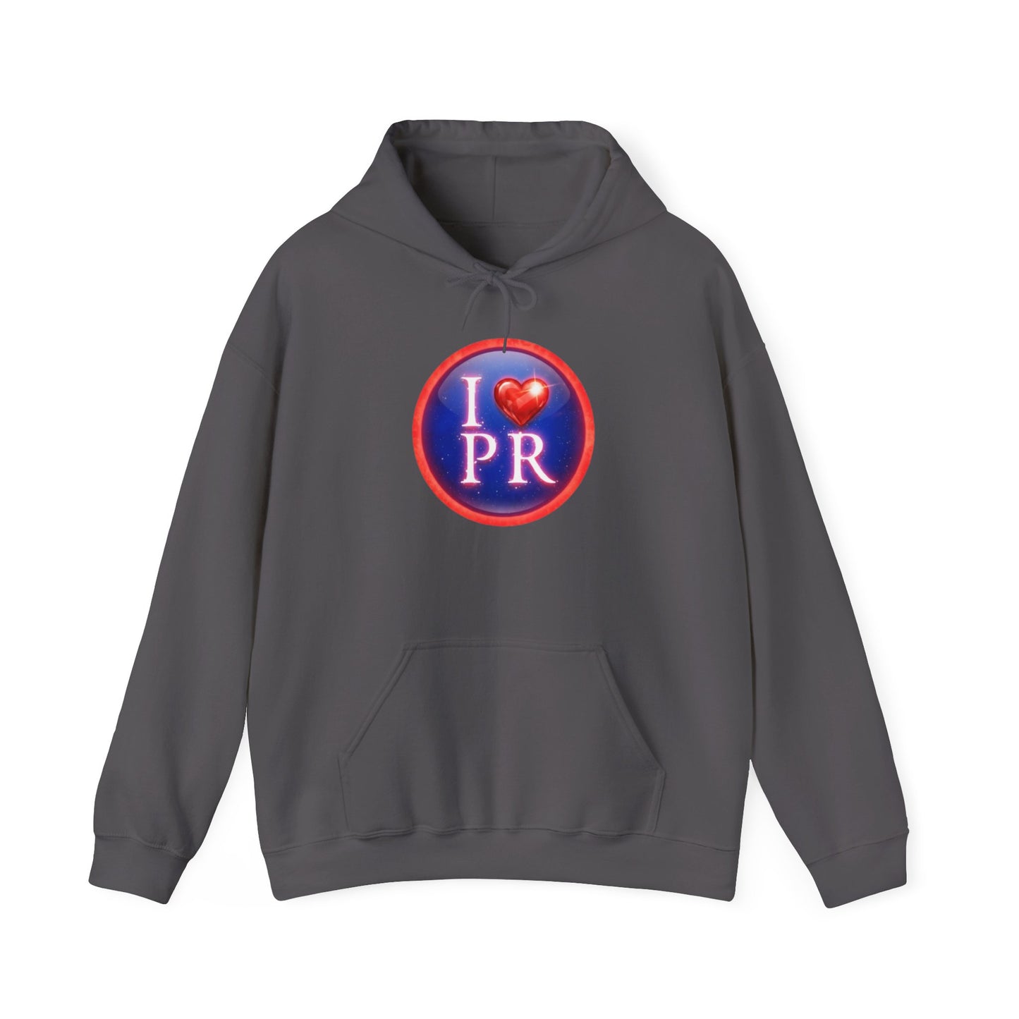 I love PR, Unisex Heavy Blend™ Hooded Sweatshirt