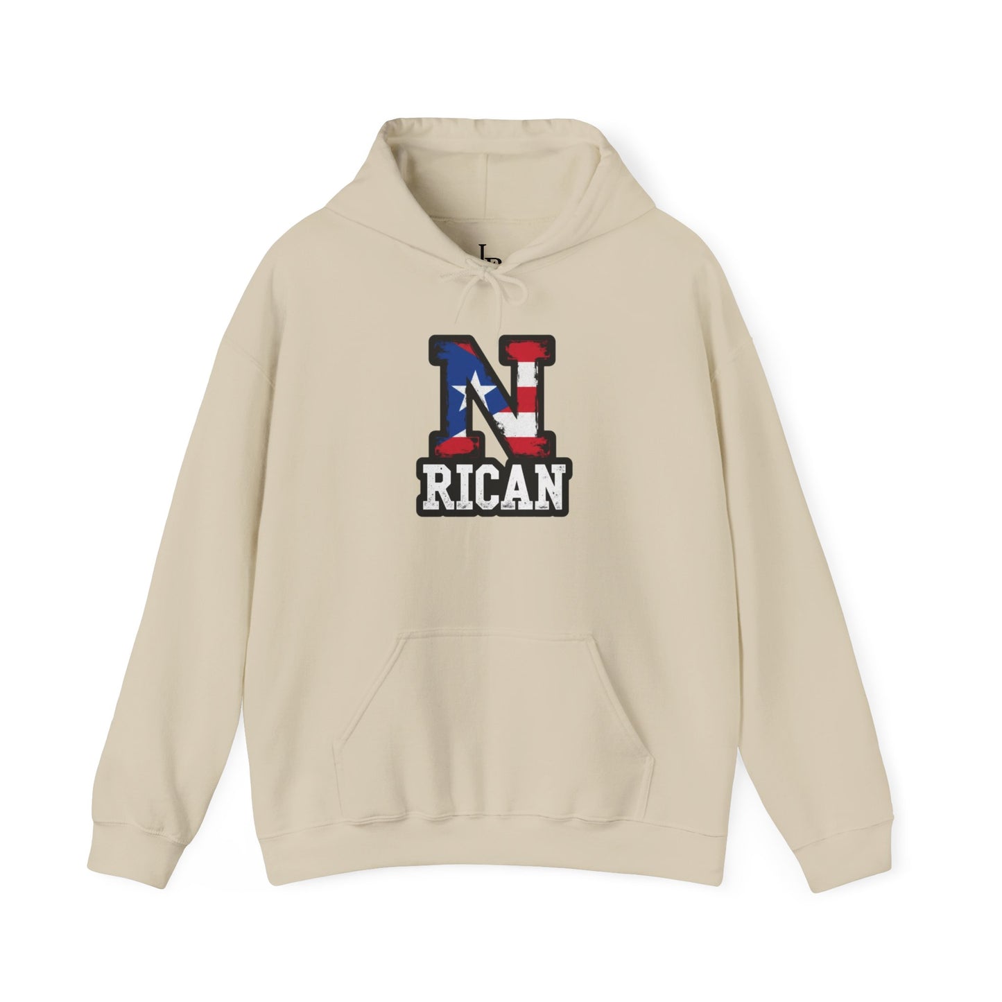 N Rican Unisex Hoodie, Cozy Sweatshirt, Casual Wear, Gifts for Adventures, Pride Apparel, Comfortable Streetwear