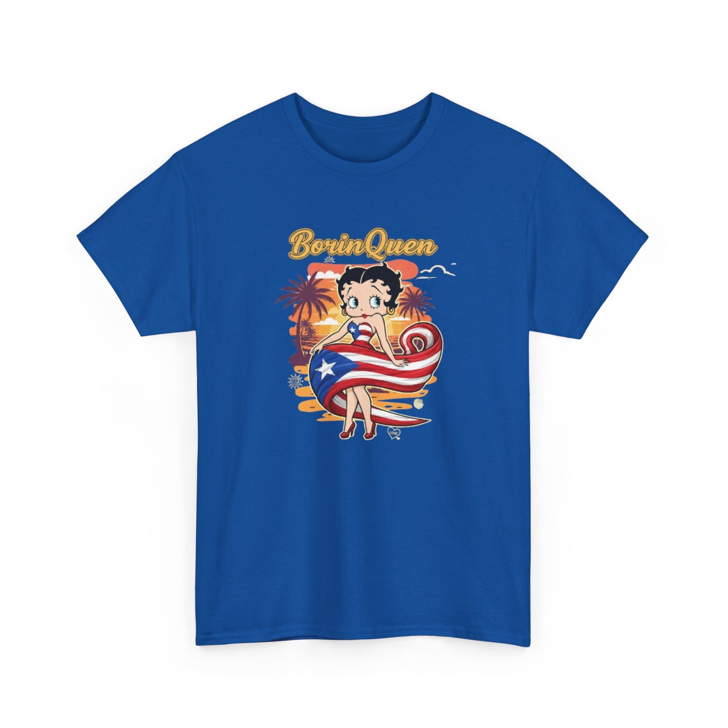 Borinquen Betty, Unisex Heavy Cotton Tee