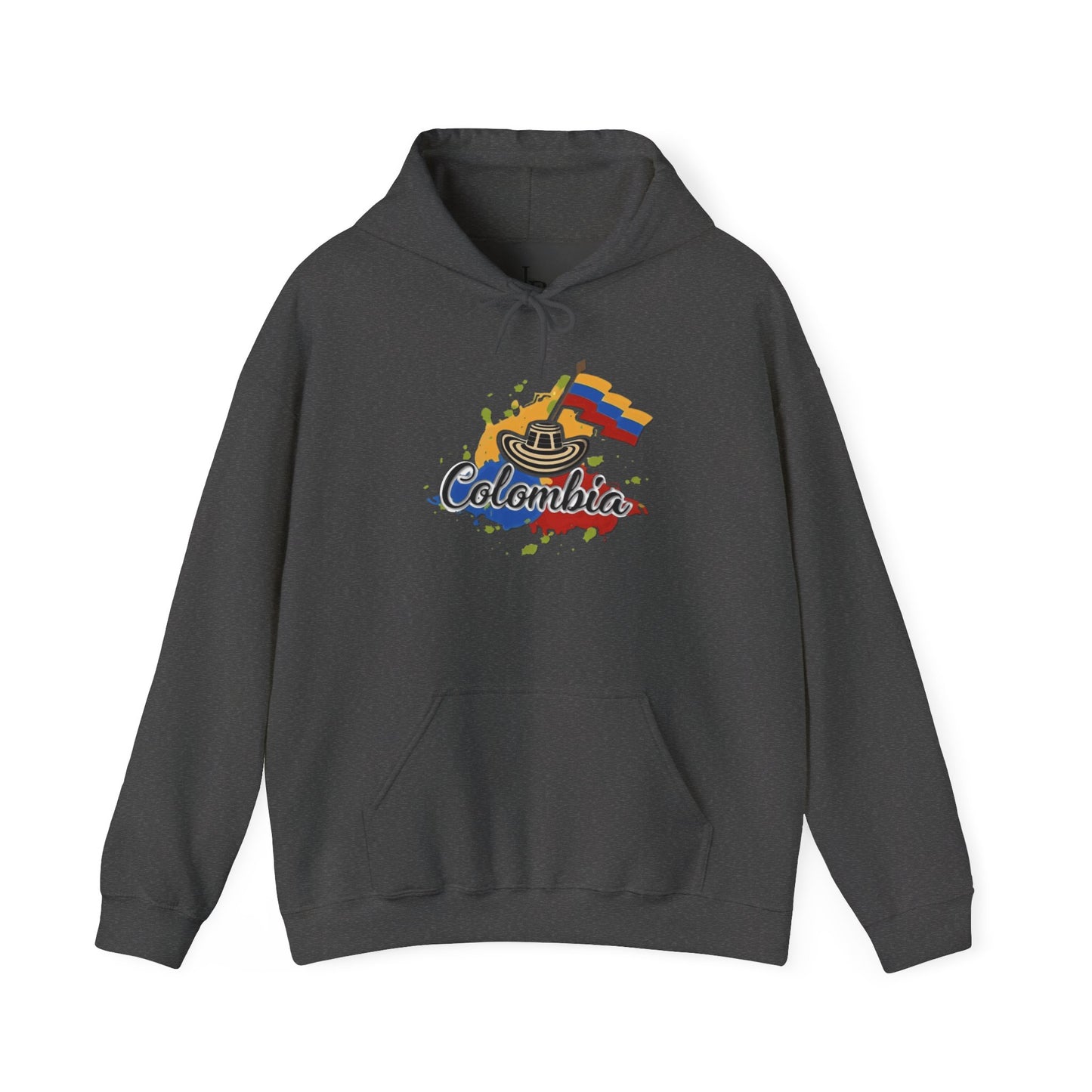 Colombia Unisex Hoodie, Cozy Sweatshirt, Casual Wear, Gifts for Adventures, Pride Apparel, Comfortable Streetwear