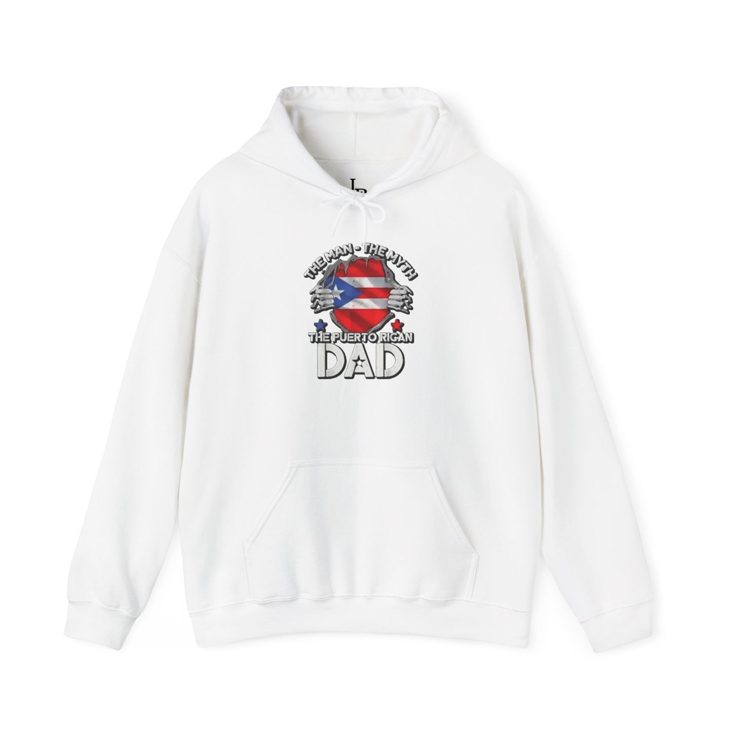 The Puerto Rican DAD Unisex Hoodie, Cozy Sweatshirt, Casual Wear, Gifts for Adventures, Pride Apparel, Comfortable Streetwear
