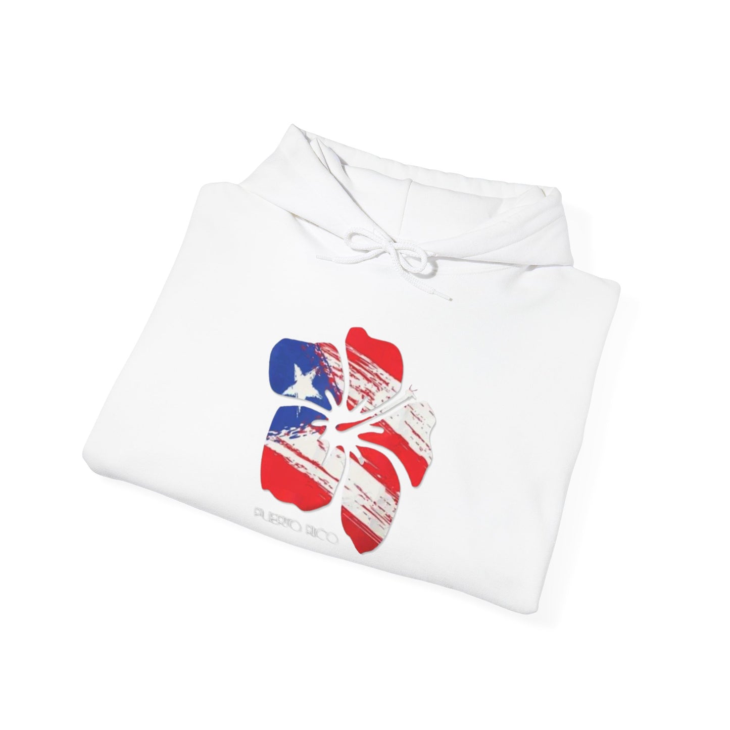 Puerto Rican Flower Unisex Hoodie, Cozy Sweatshirt, Casual Wear, Gifts for Adventures, Pride Apparel, Comfortable Streetwear