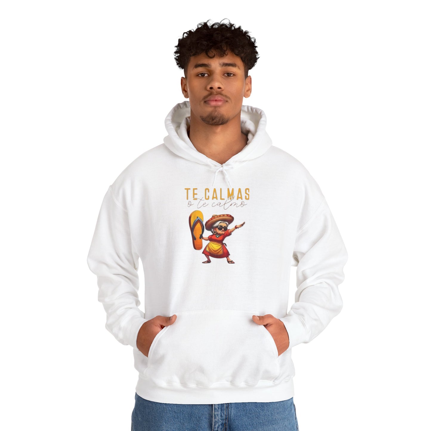 Te Calmas O Te Calmo Unisex Hoodie, Cozy Sweatshirt, Casual Wear, Gifts for Adventures, Pride Apparel, Comfortable Streetwear