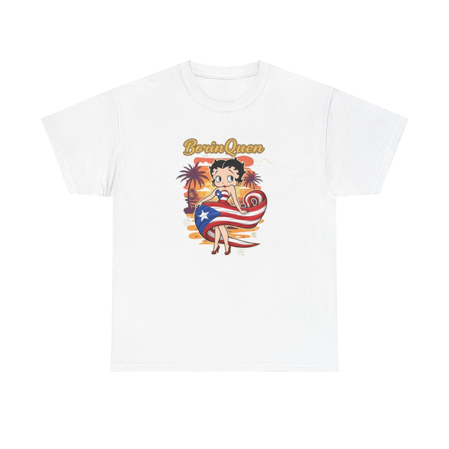 Borinquen Betty, Unisex Heavy Cotton Tee