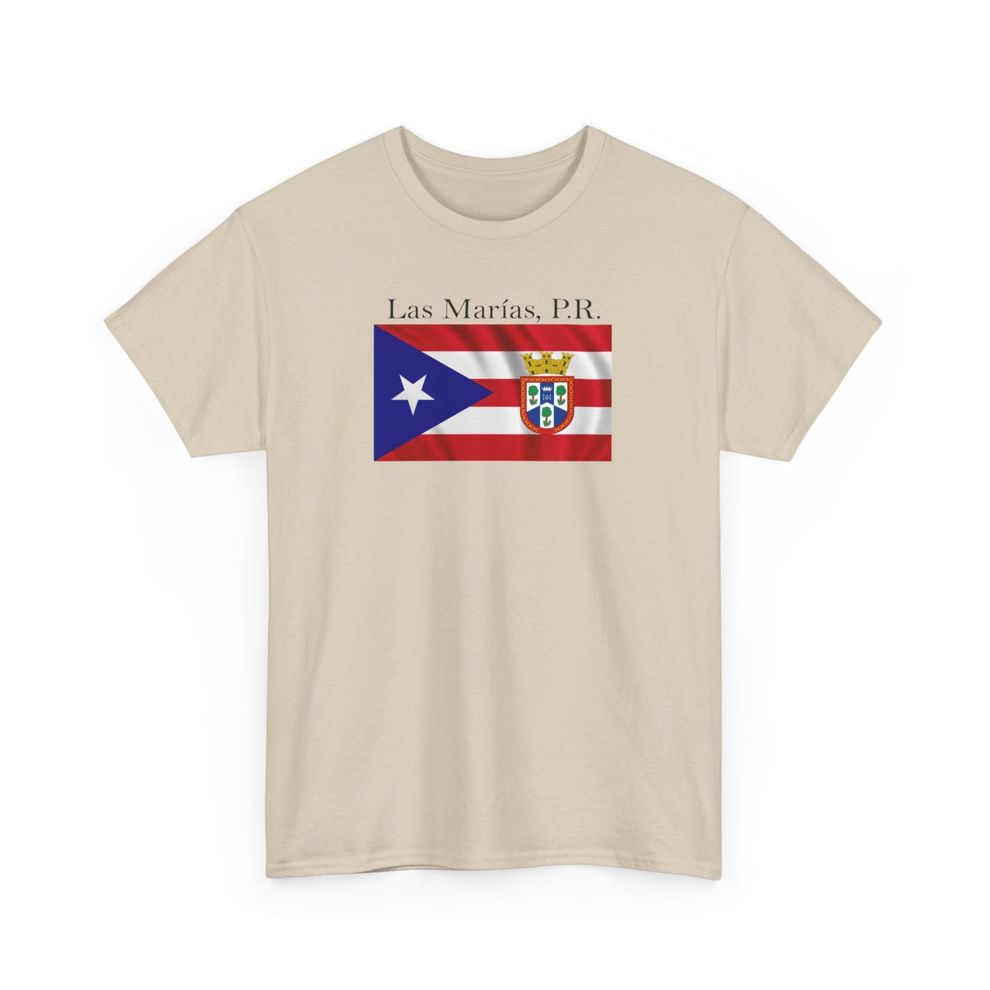 Las Marias, P.R., Unisex Heavy Cotton Tee