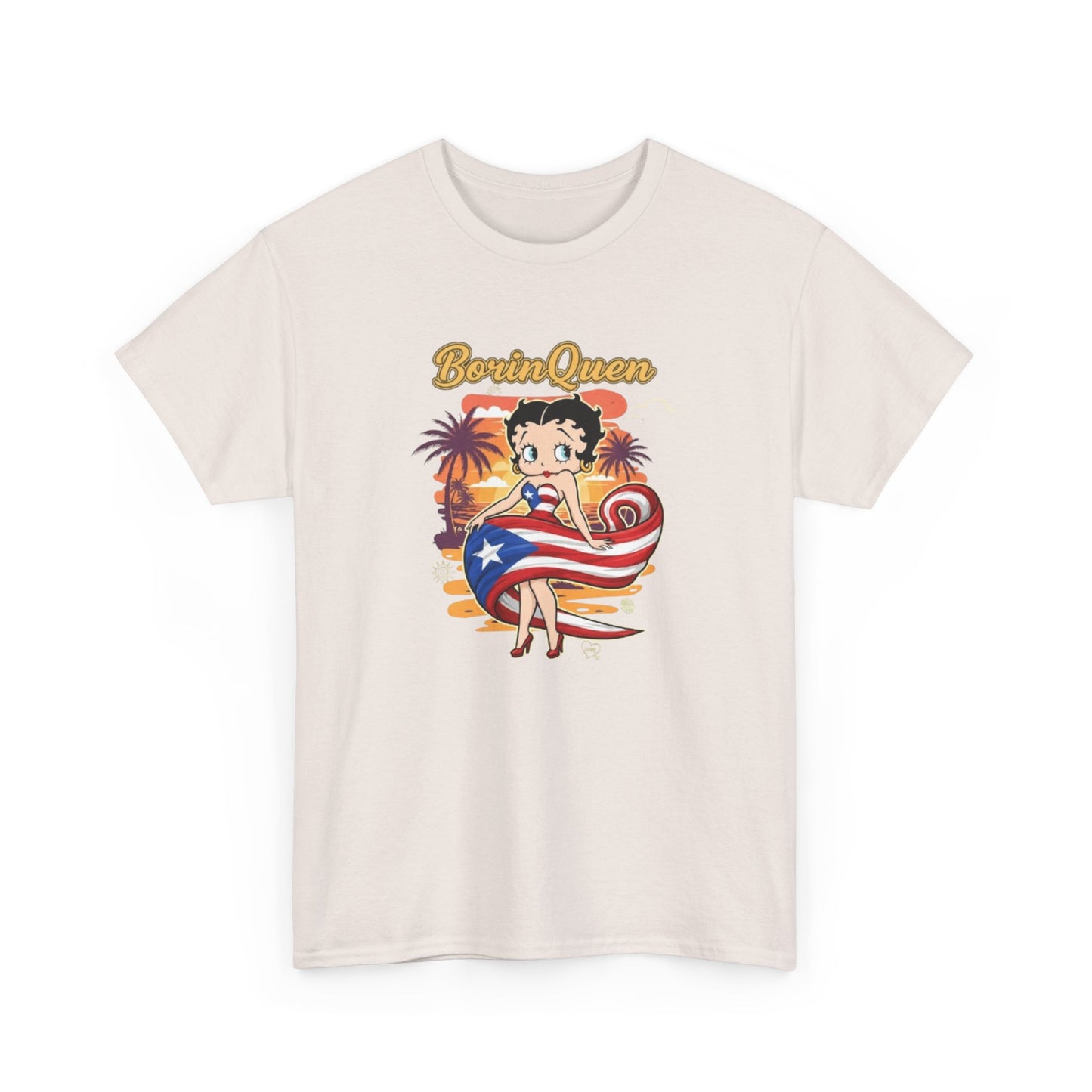 Borinquen Betty, Unisex Heavy Cotton Tee