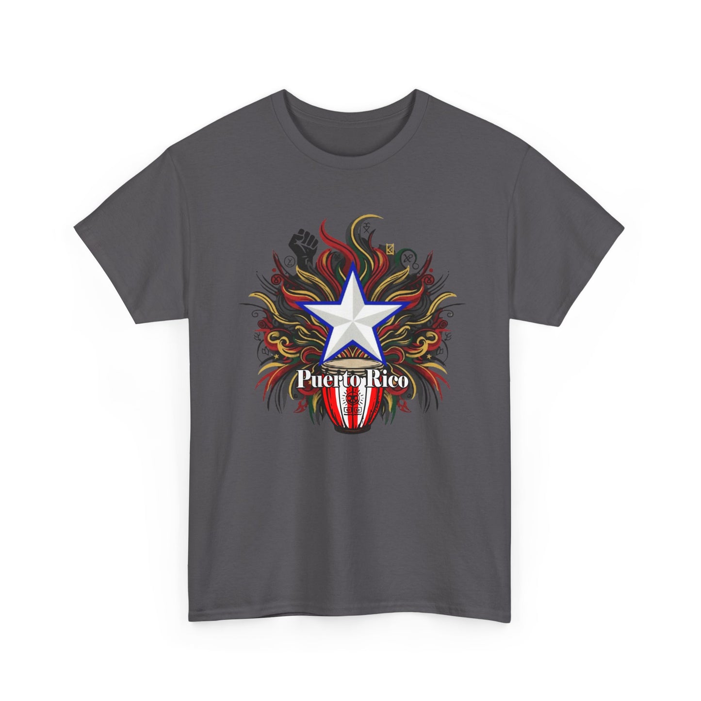 AfroRican Tee, Unisex Heavy Cotton Tee